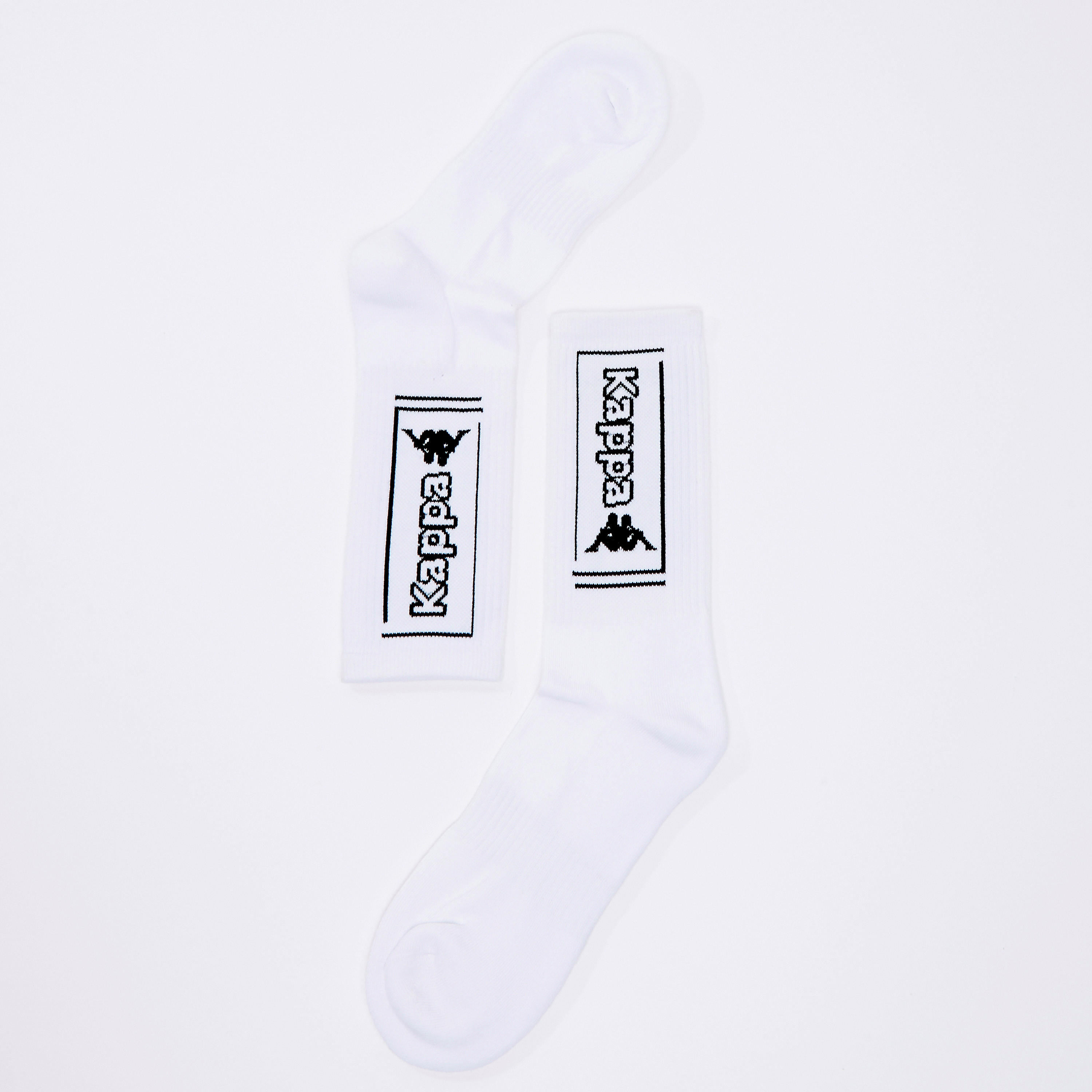 جوارب بطول أعلى الكاحل بحواف مضلّعة وطبعات من كابا-men-socks-image-3