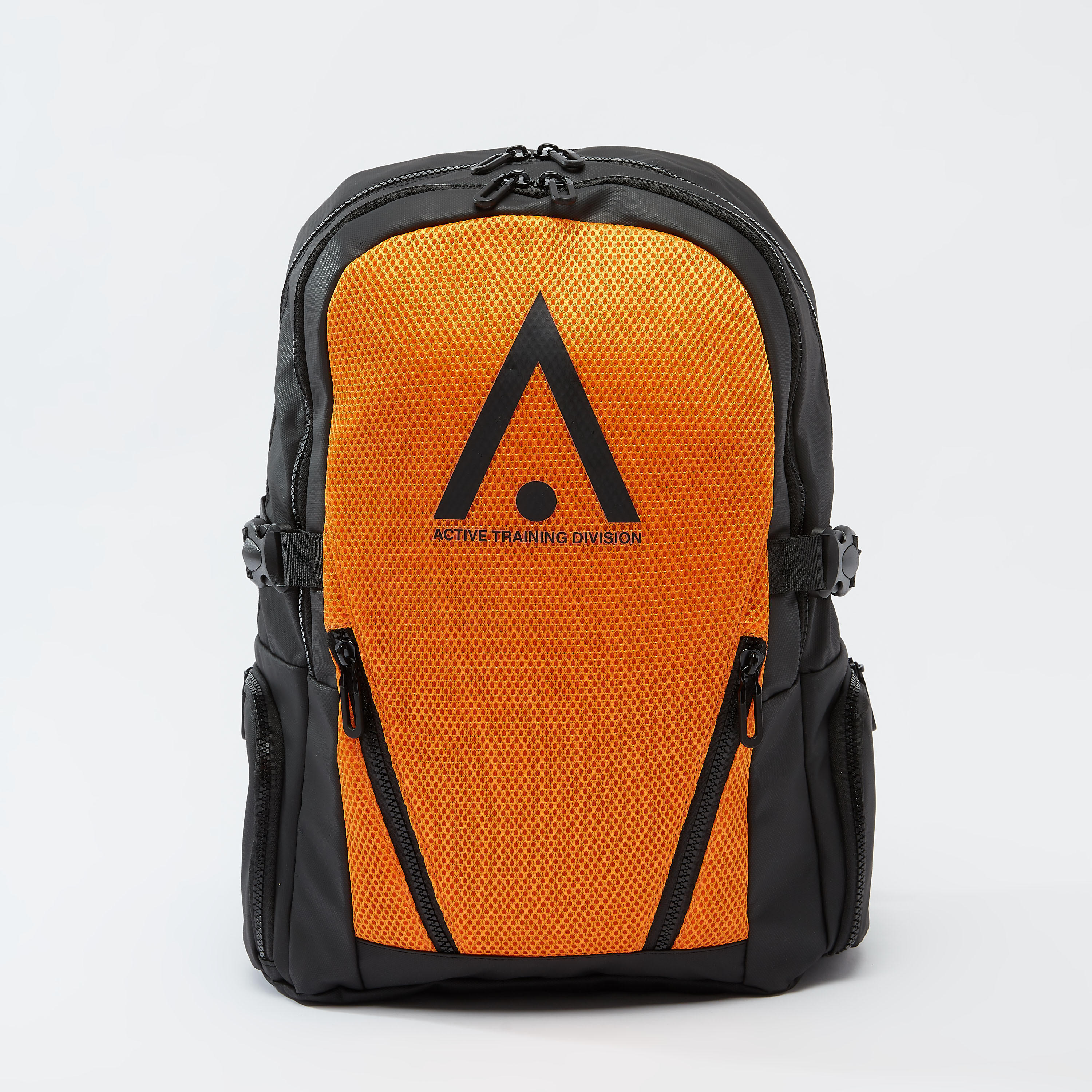 Textured Backpack with Adjustable Shoulder Straps and Zip Closure-men-bags-image-1