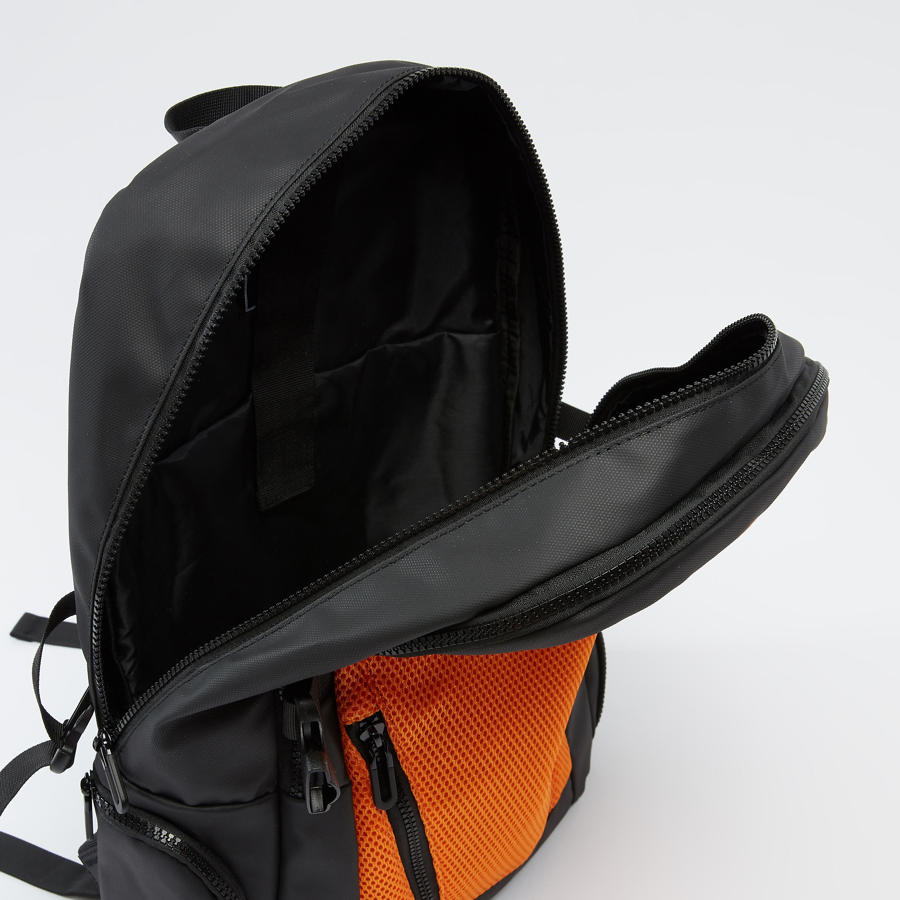 Textured Backpack with Adjustable Shoulder Straps and Zip Closure-men-bags-image-5