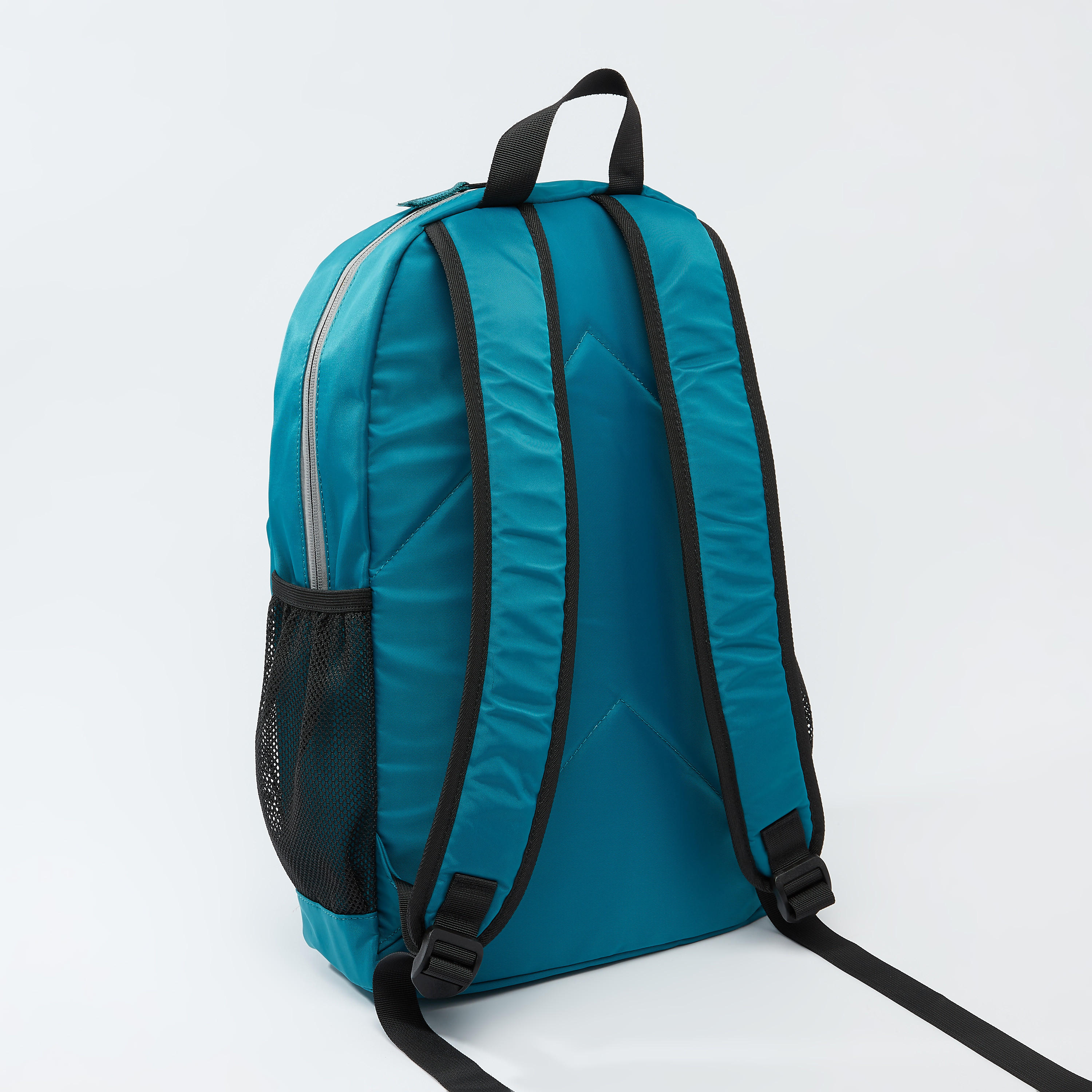 Textured Backpack with Adjustable Shoulder Straps and Pouch-men-bags-image-3
