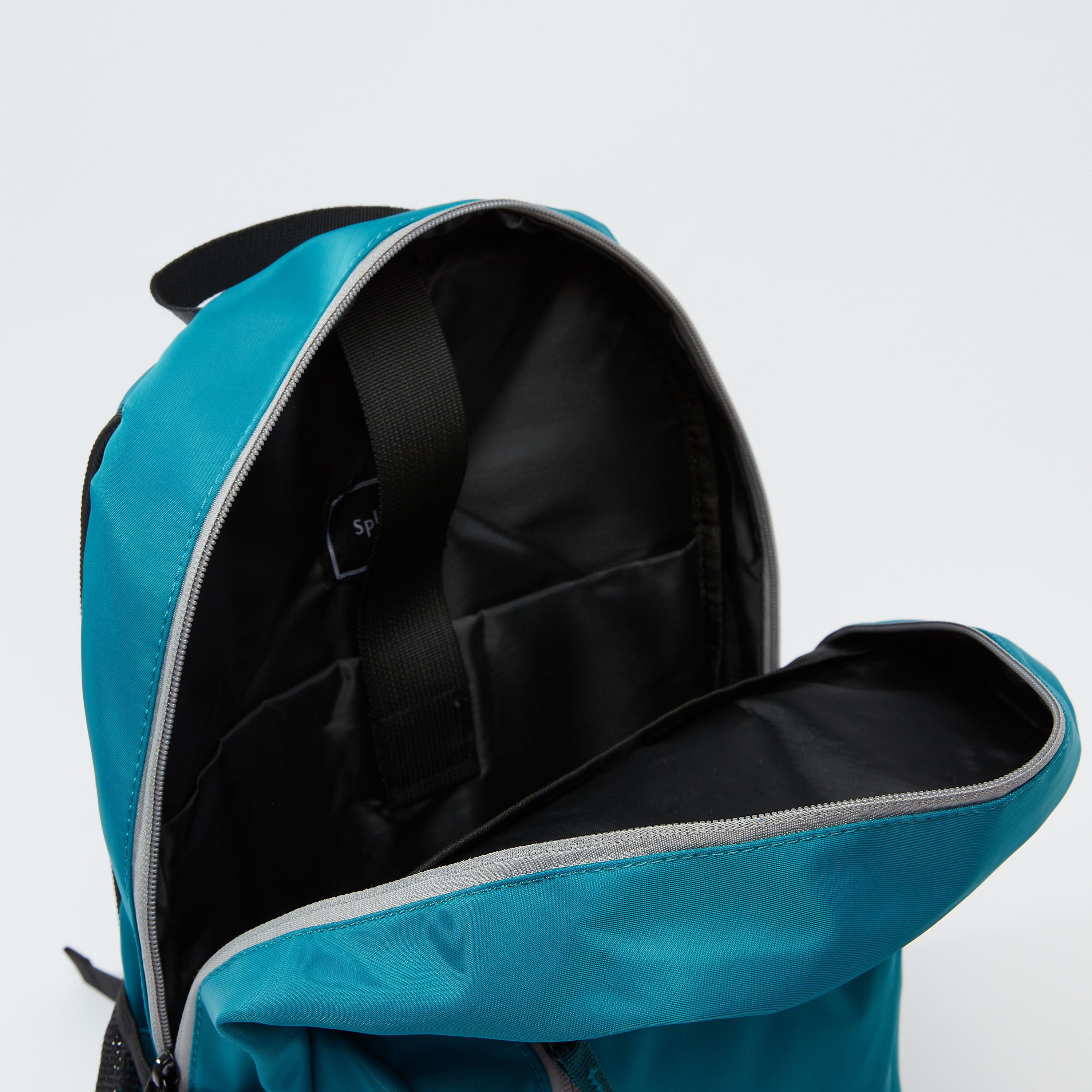 Textured Backpack with Adjustable Shoulder Straps and Pouch-men-bags-image-5