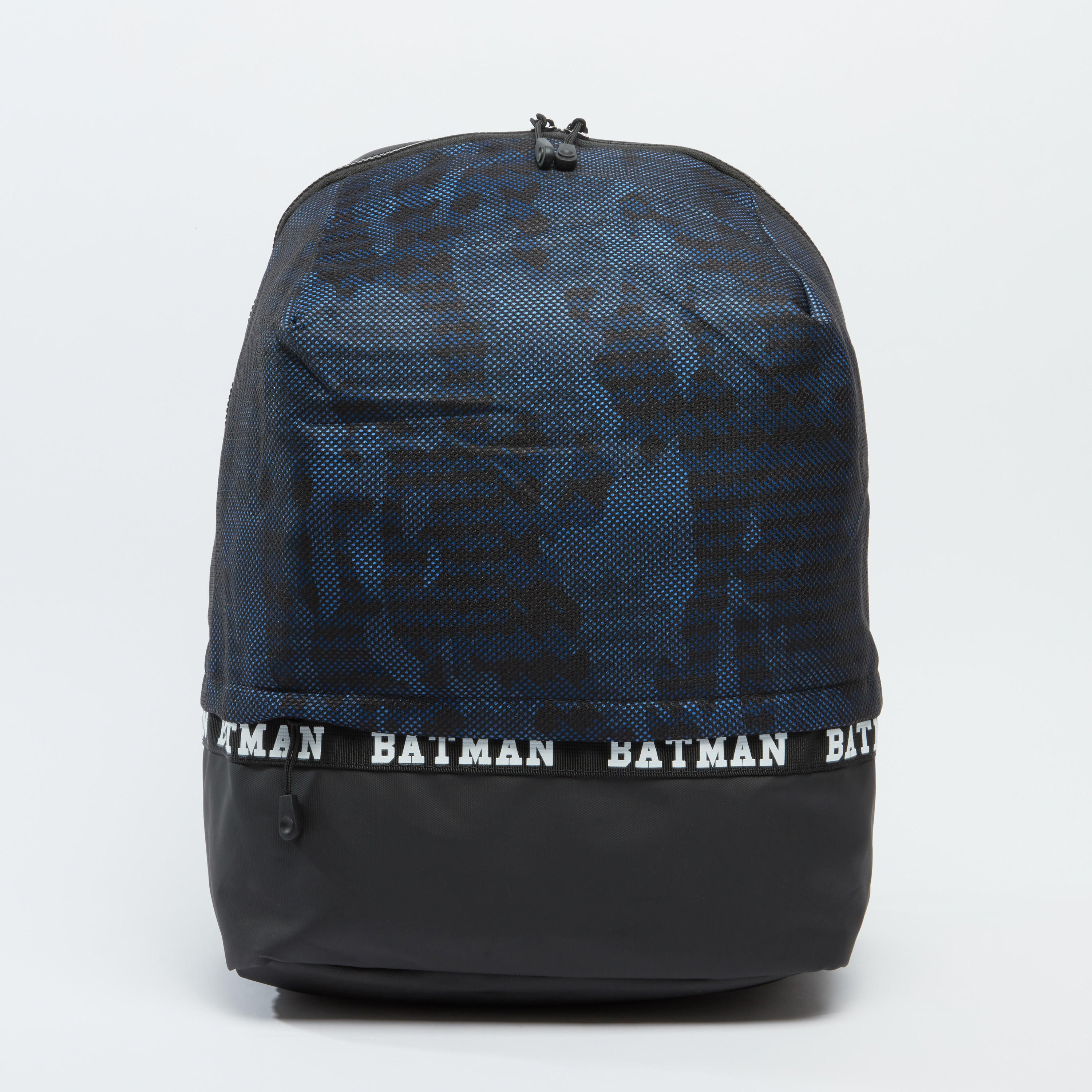 Batman Printed Backpack with Adjustable Straps and Zip Closure-men-bags-image-1