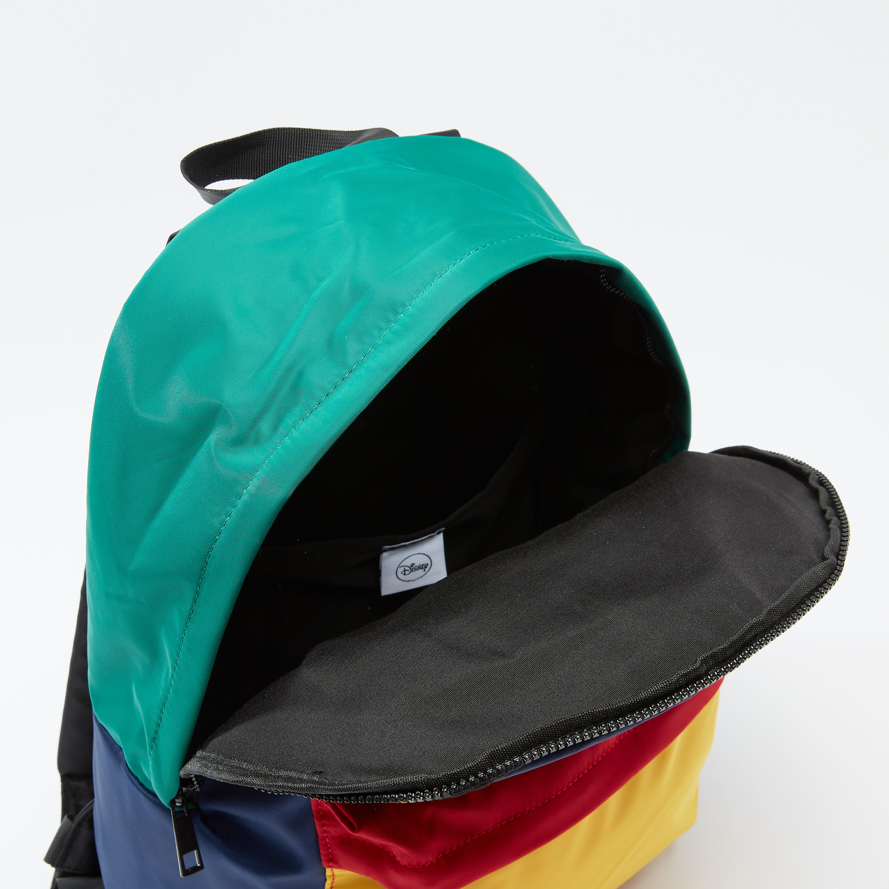 شنطة ظهر بحمّالات قابلة للتعديل وسحّاب إغلاق وطبعات ميكي ماوس-men-bags-image-1