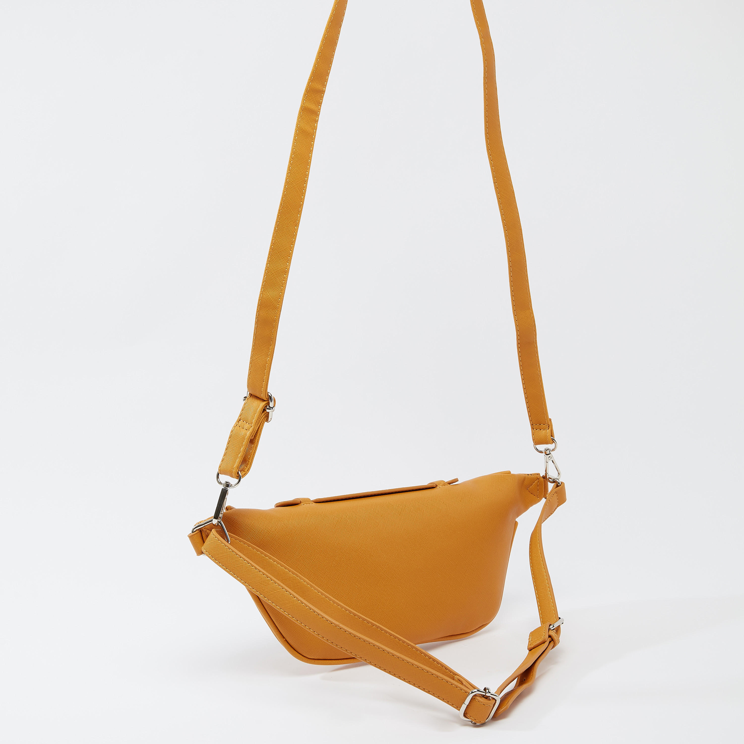 شنطة خصر بحزام قابل للتعديل وسحّاب إغلاق وطبعات باتمان-men-bags-image-2