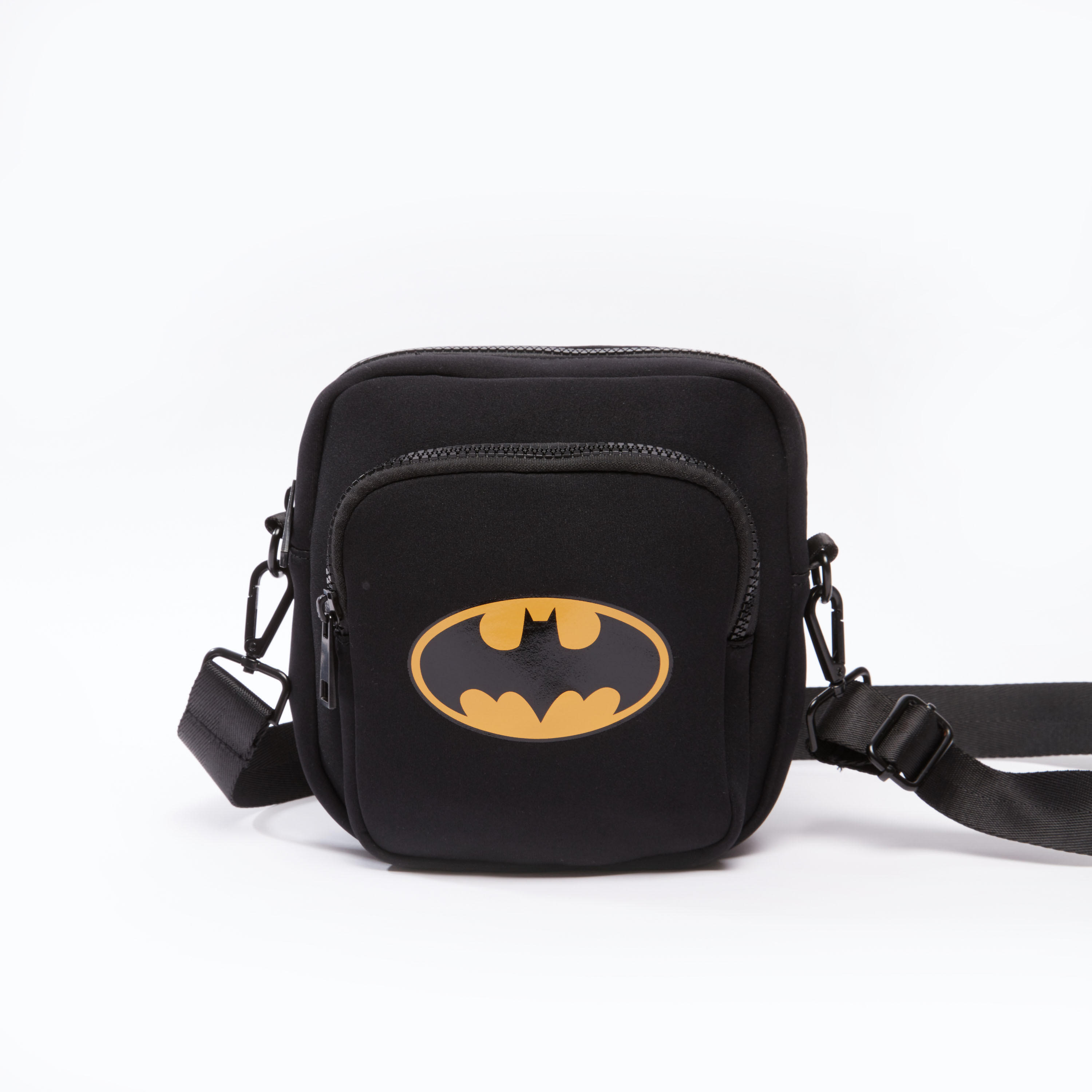 شنطة كروس بودي بسحاب إغلاق وحمالة قابلة للفصل وطبعات باتمان-men-bags-image-1