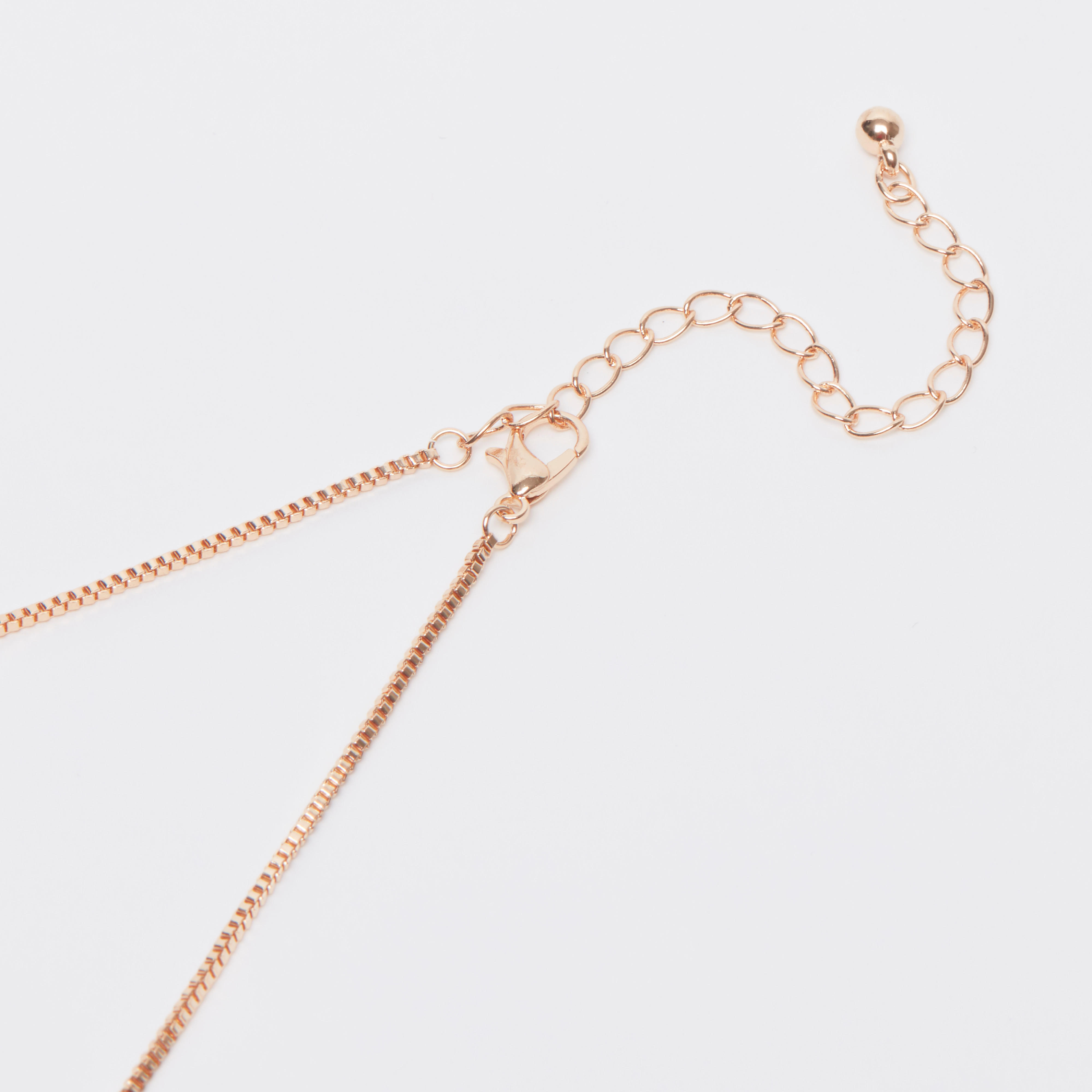 عقد بدلّاية B ميتاليك ومشبك إغلاق-women-watchesandjewellery-jewellery-necklacesandpendants-image-3
