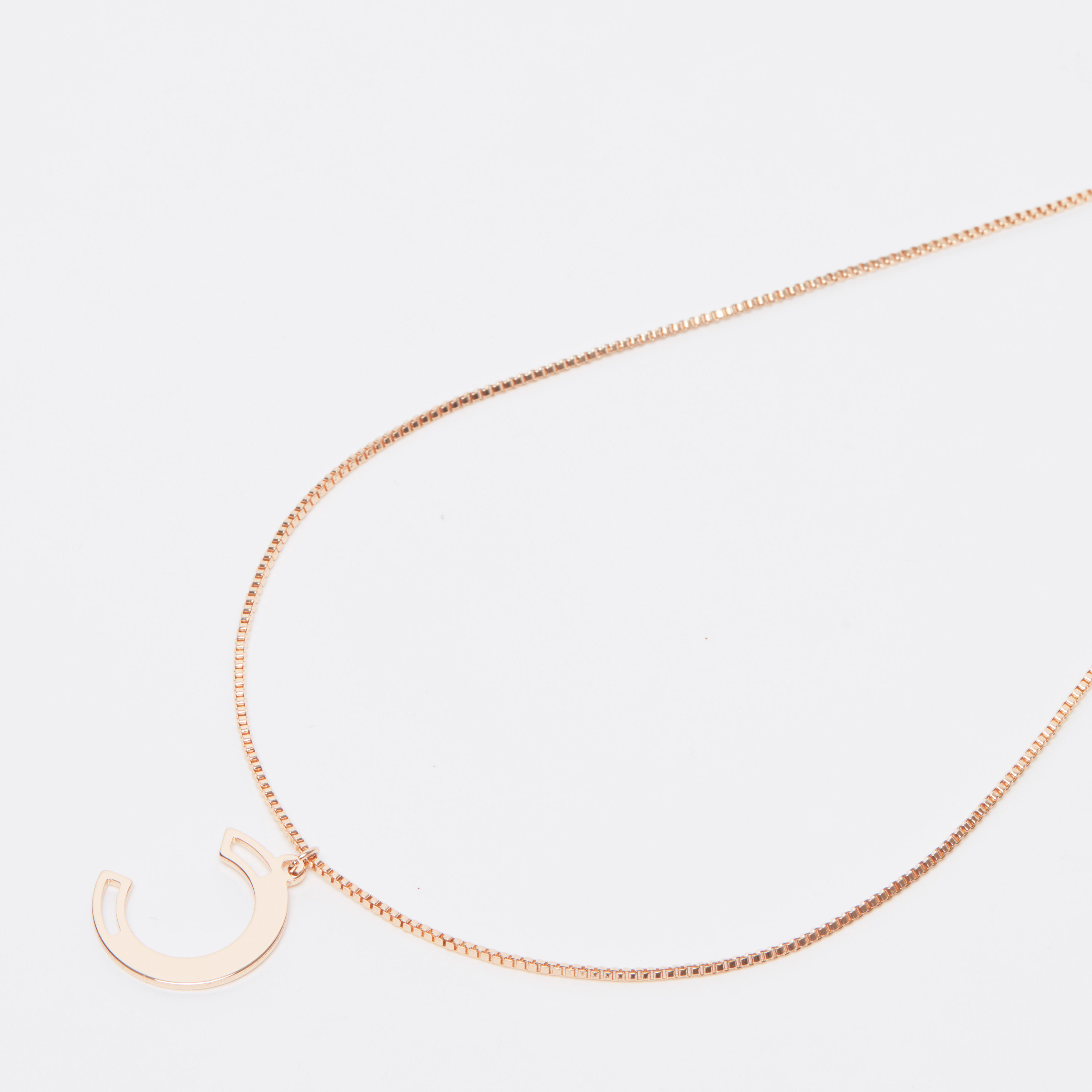قلادة بدلّاية C ميتاليك ومشبك إغلاق-women-watchesandjewellery-jewellery-necklacesandpendants-image-1