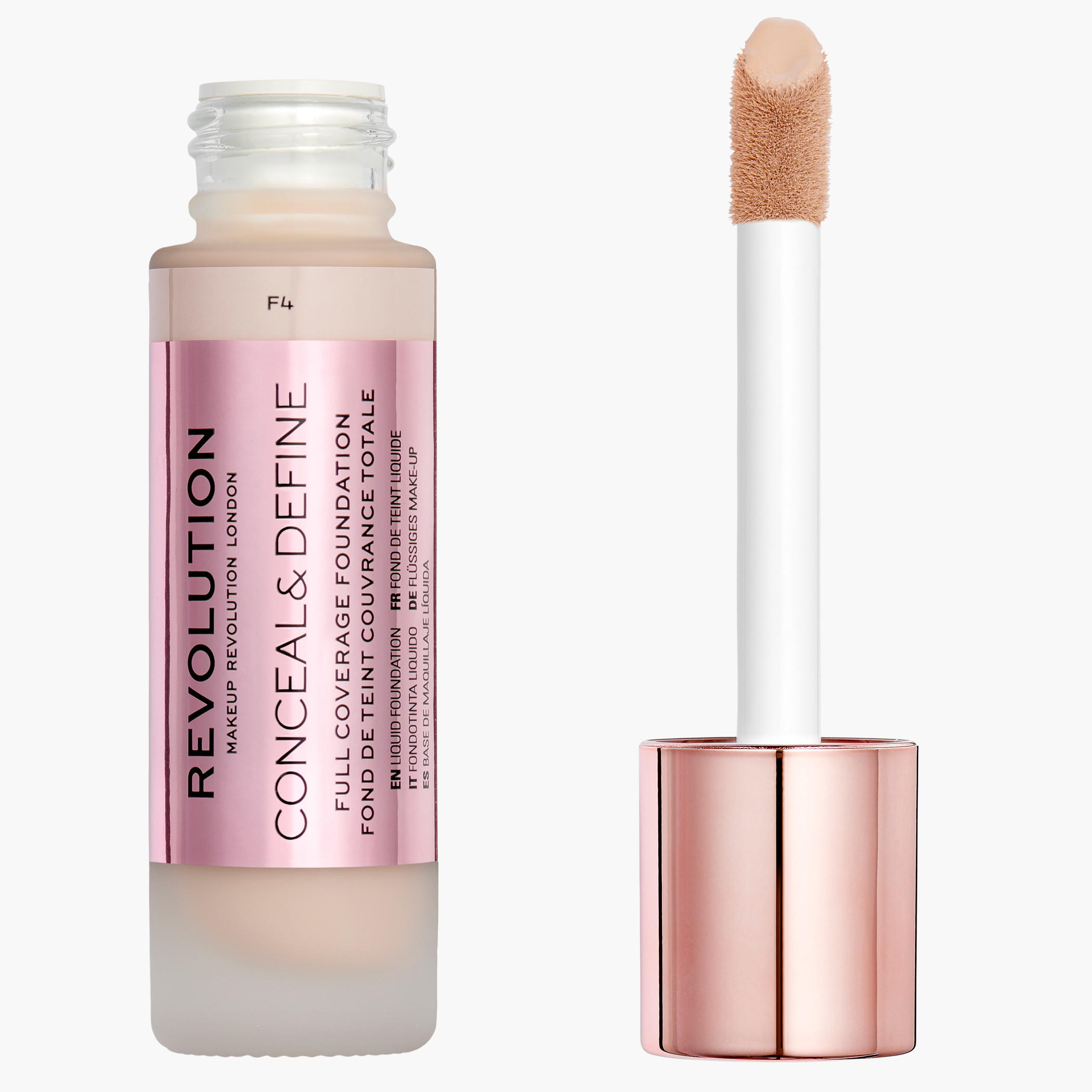 Makeup Revolution Conceal and Define Foundation - 23 ml-beautyandpersonalcare-makeup-face-foundations-image-1