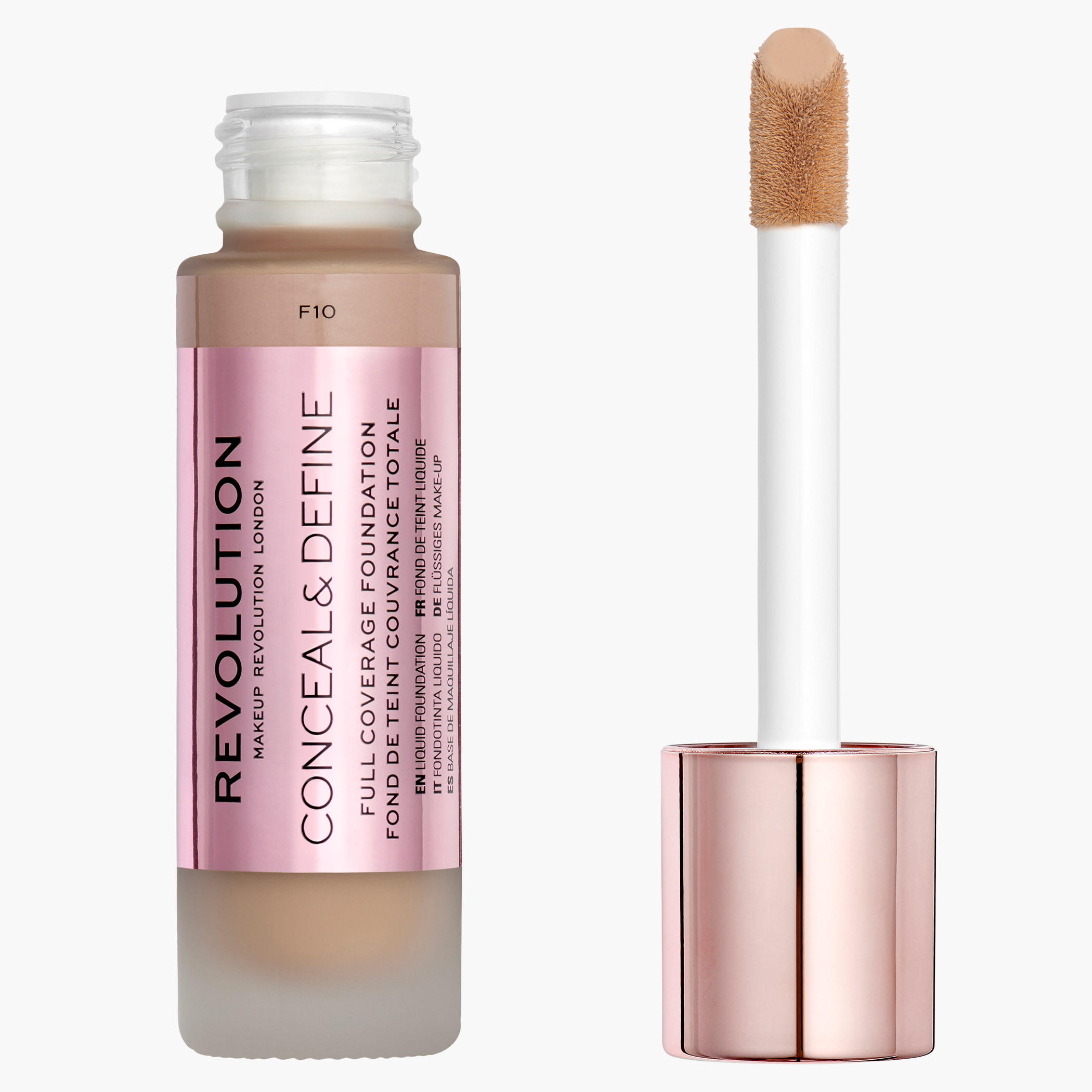 Makeup Revolution Conceal and Define Foundation - 23 ml-beautyandpersonalcare-makeup-face-foundations-image-1