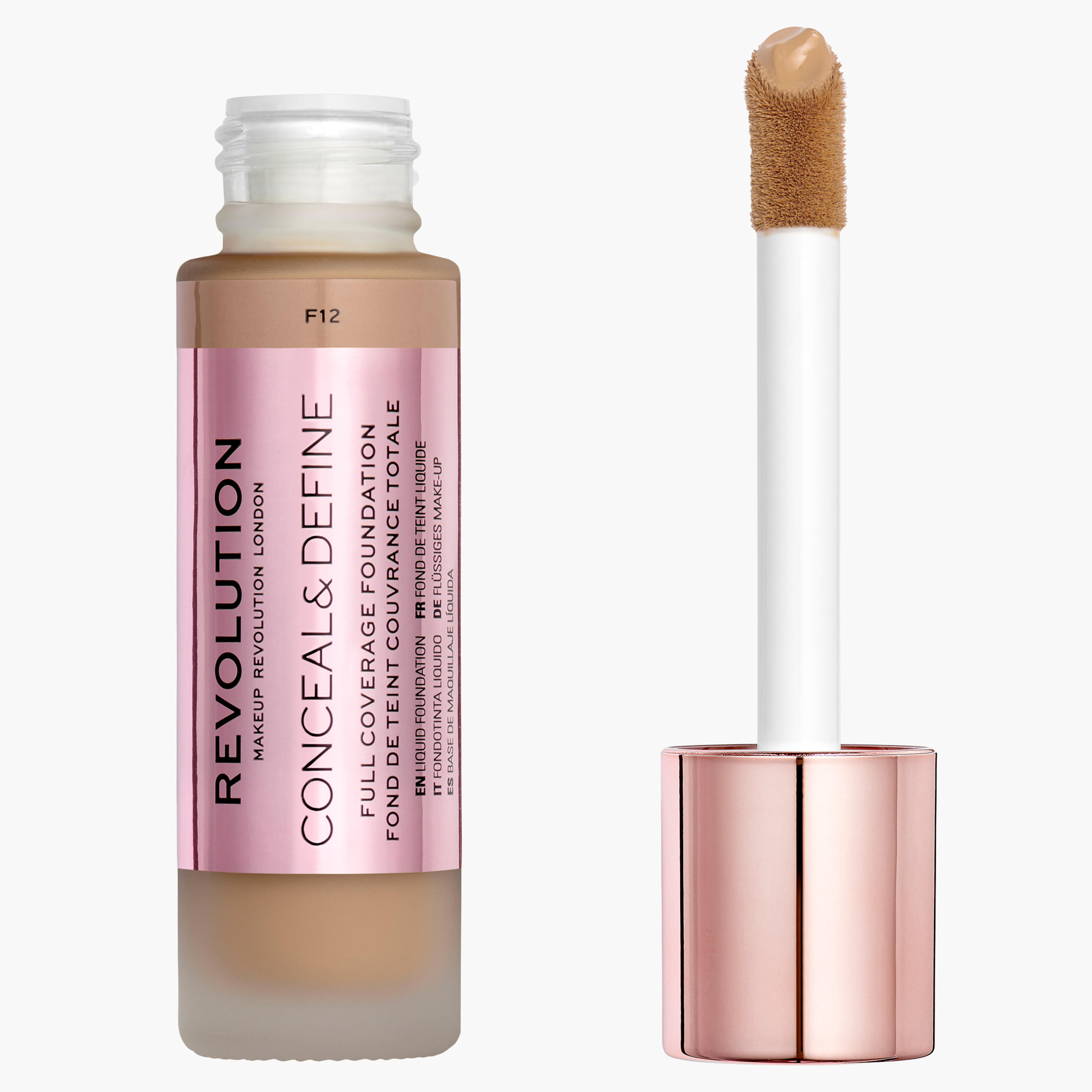 Makeup Revolution Conceal and Define Foundation - 23 ml-beautyandpersonalcare-makeup-face-foundations-image-1
