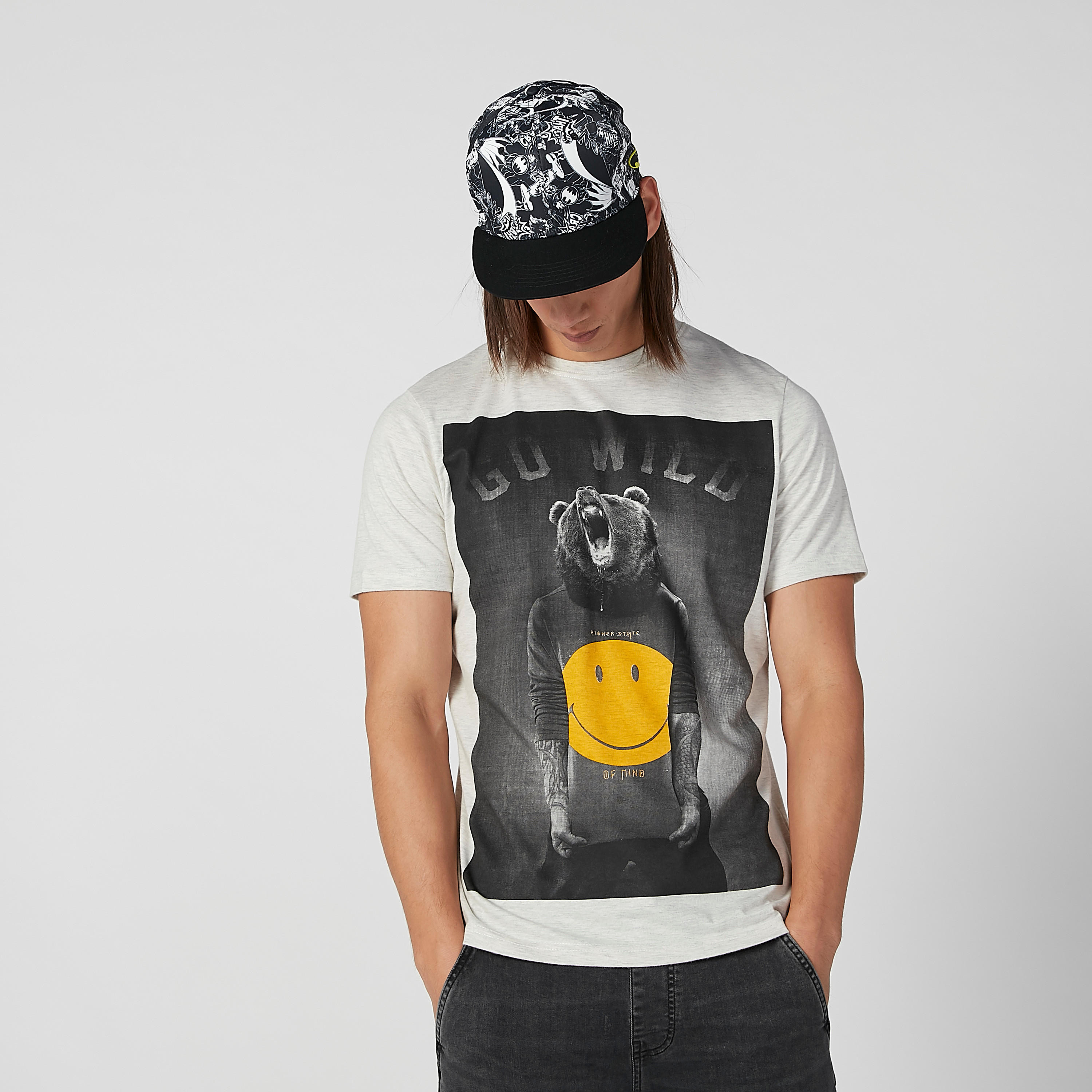 Batman Printed Cap with Snap Closure-men-caps-image-2