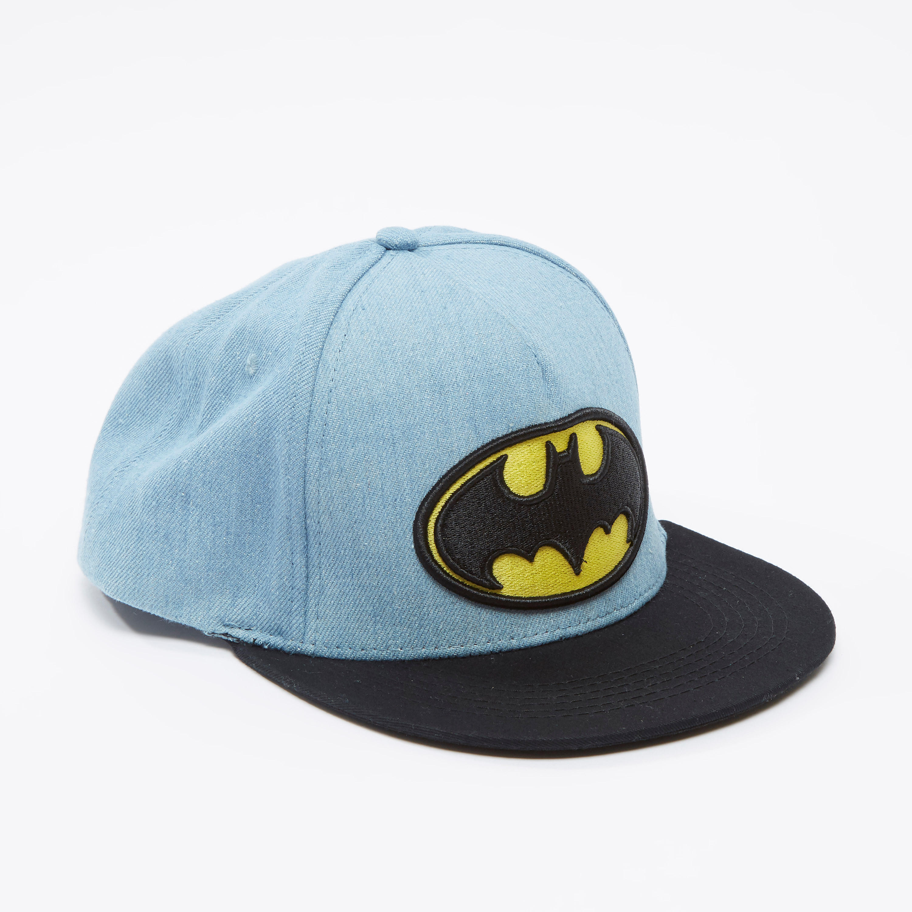 Batman Embroidered Cap with Snap Closure-men-caps-image-1