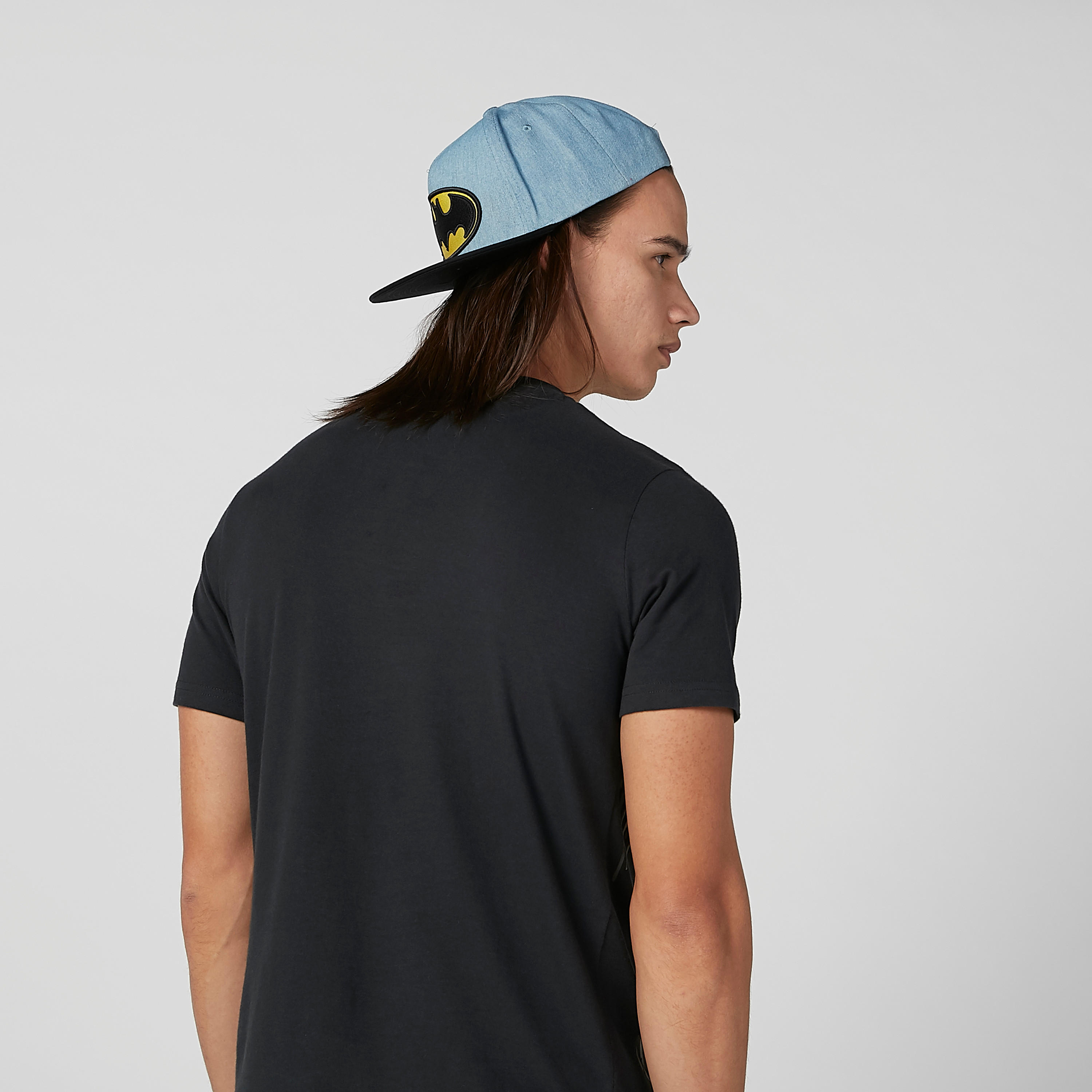 Batman Embroidered Cap with Snap Closure-men-caps-image-2