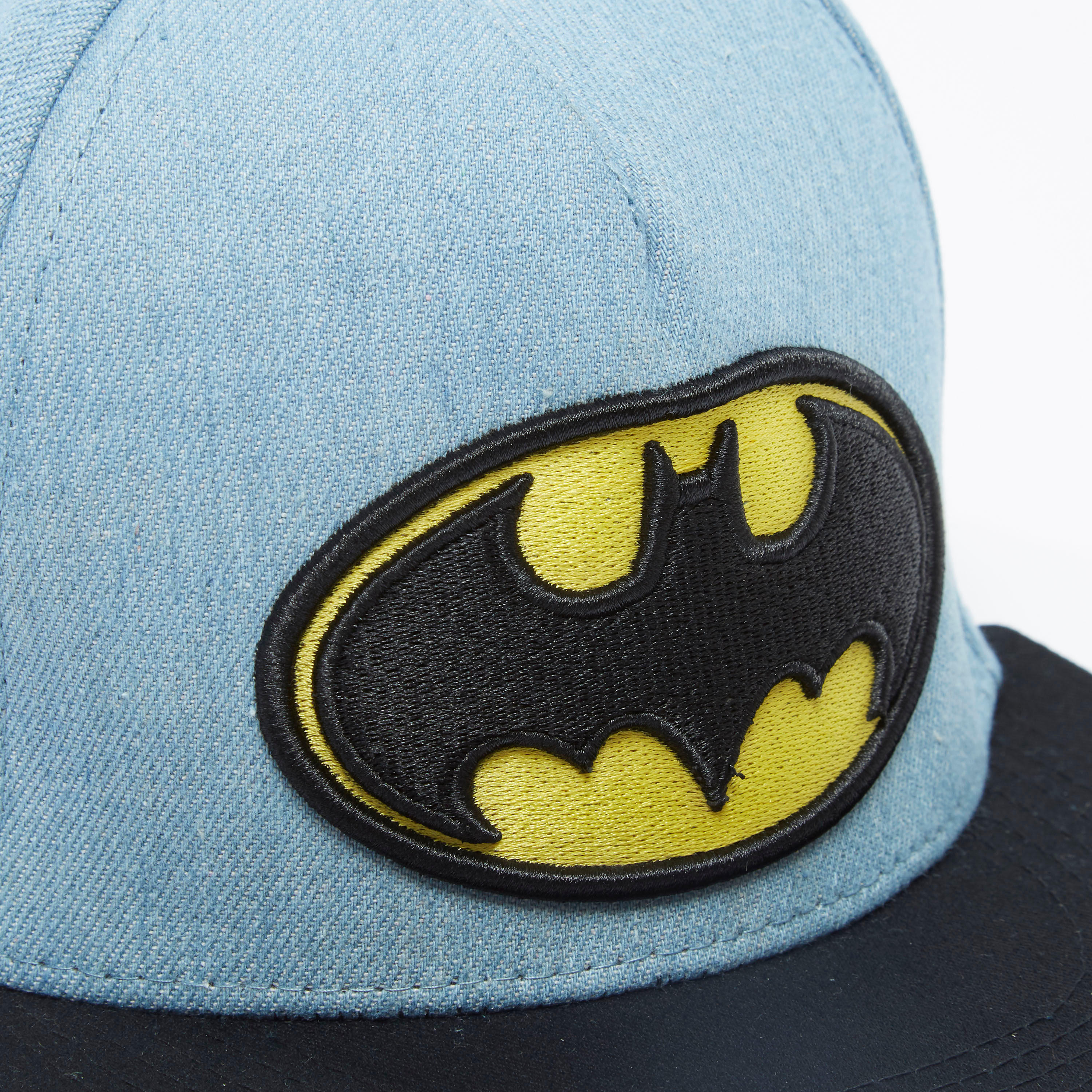 Batman Embroidered Cap with Snap Closure-men-caps-image-3