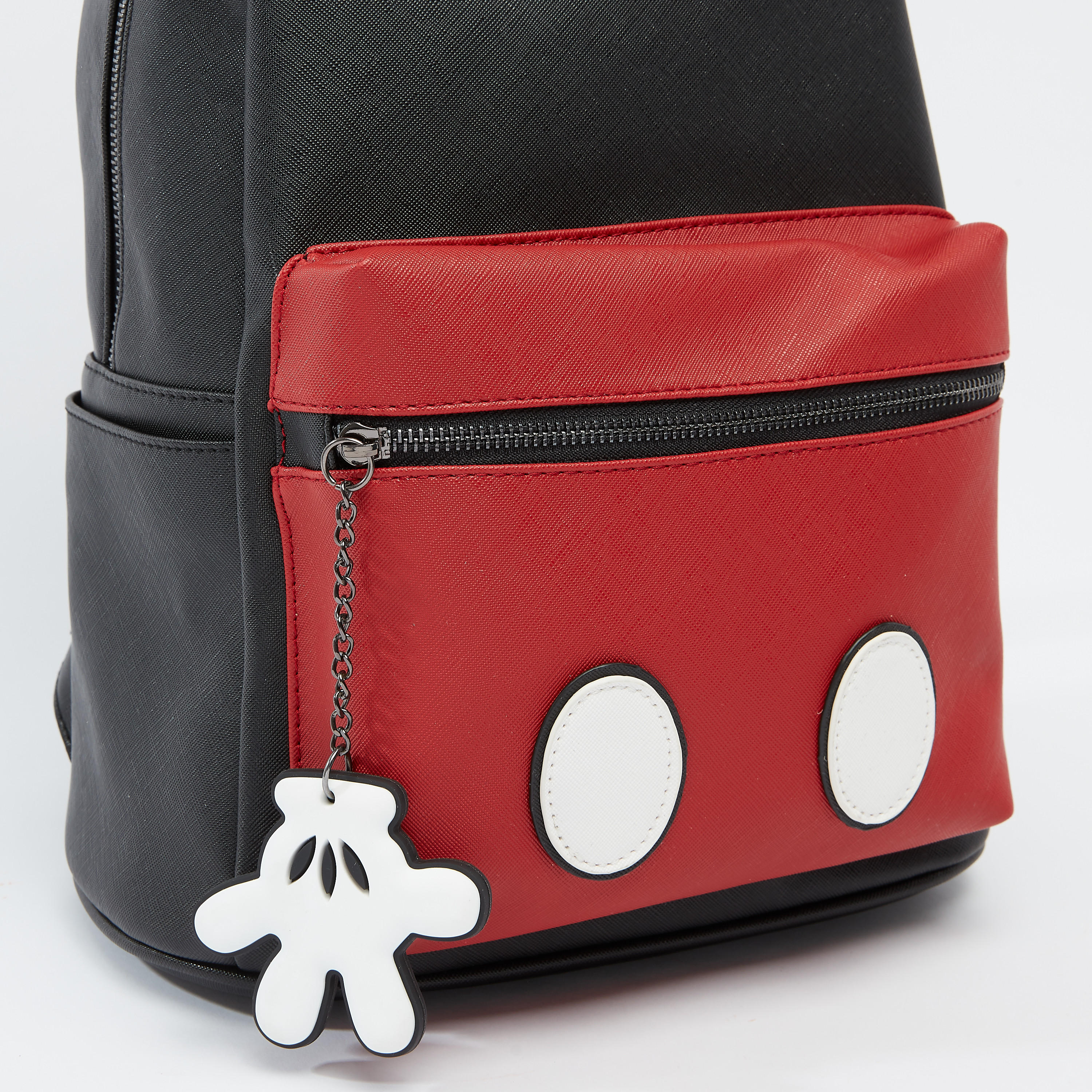 شنطة ظهر بارزة الملمس على شكل ميكي ماوس بحمّالات قابلة للتعديل-women-bagsandwallets-handbags-image-3