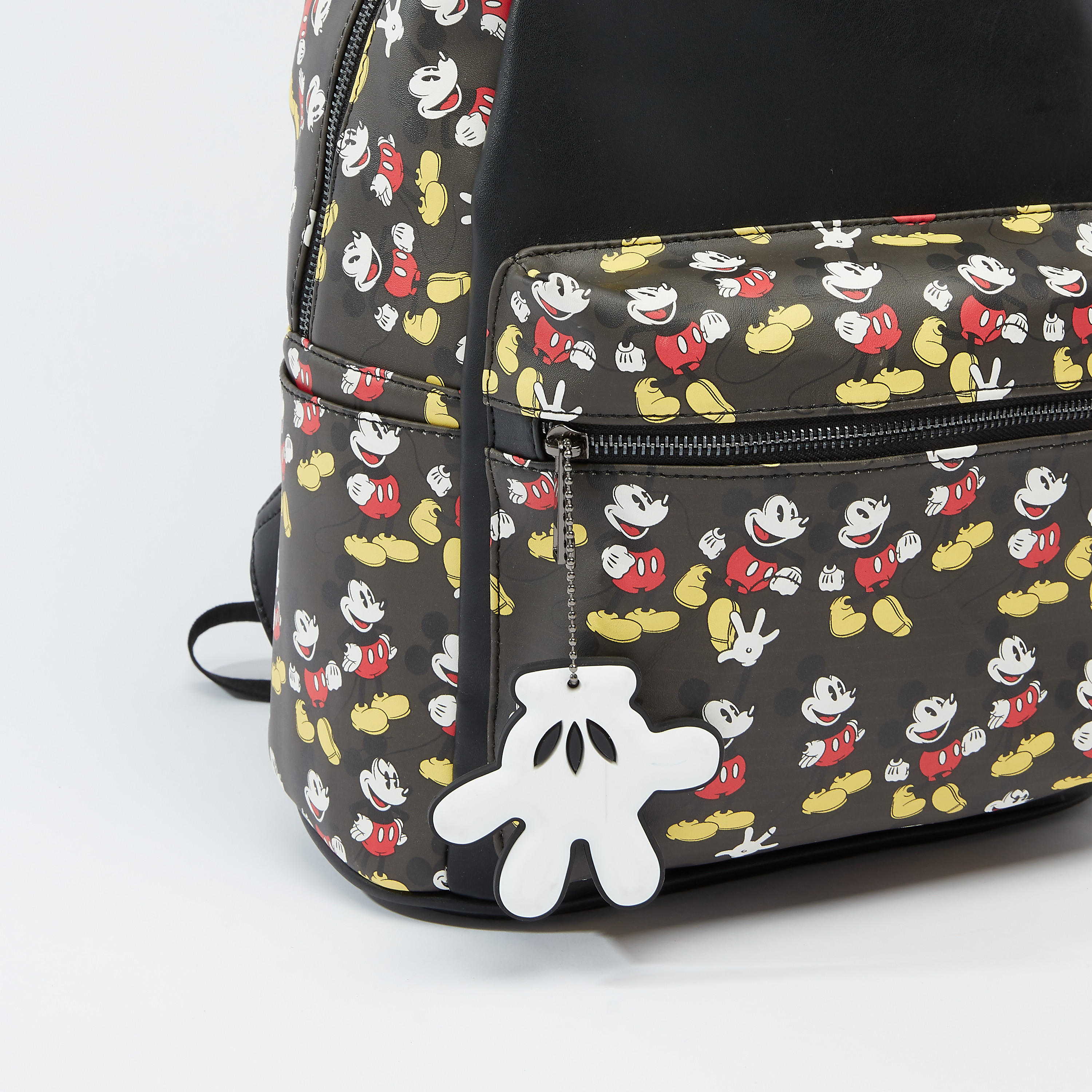 شنطة ظهر بحمّالات قابلة للتعديل وسحّاب إغلاق وطبعات ميكي ماوس-women-bagsandwallets-handbags-image-3