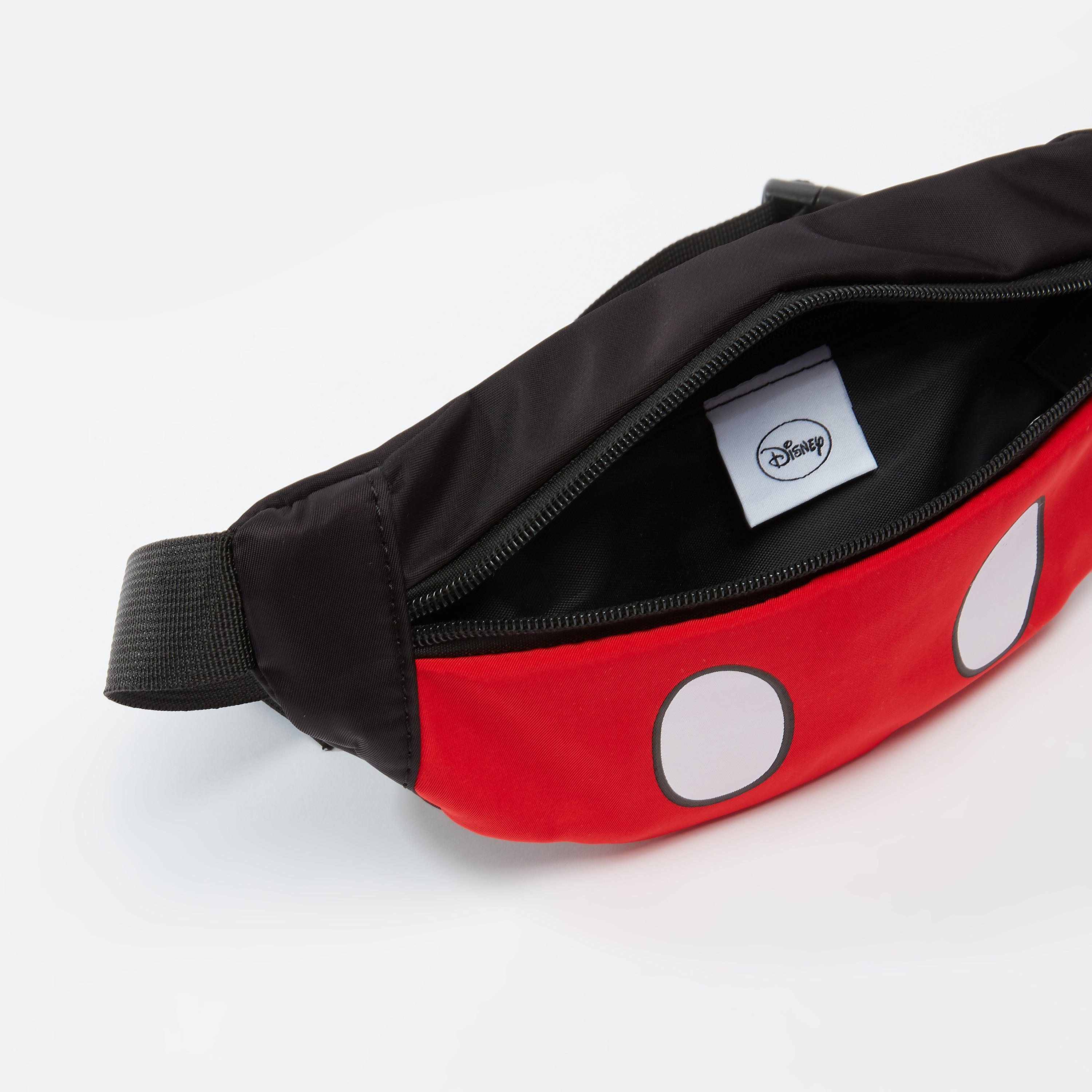 Mickey Mouse Printed Fanny Pack with Adjustable Strap-women-bagsandwallets-handbags-image-5