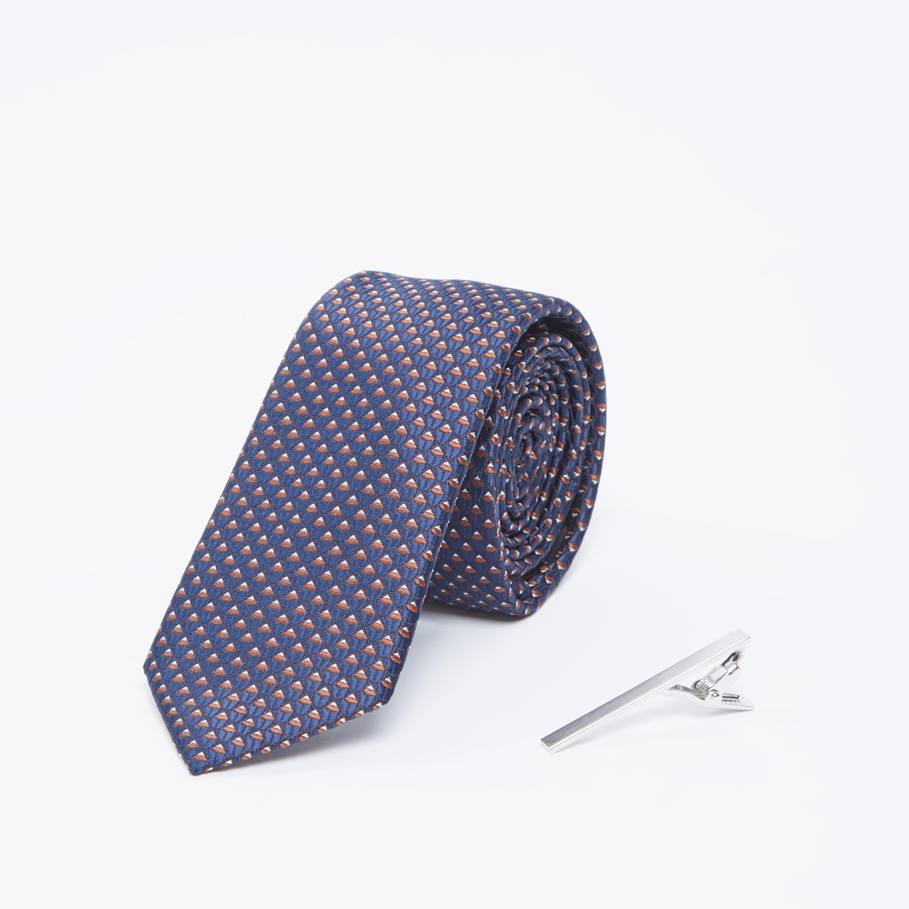 ربطة عنق عادية بحلقة تثبيت وطبعات-men-tiesandcufflinks-pocketsquares-image-4