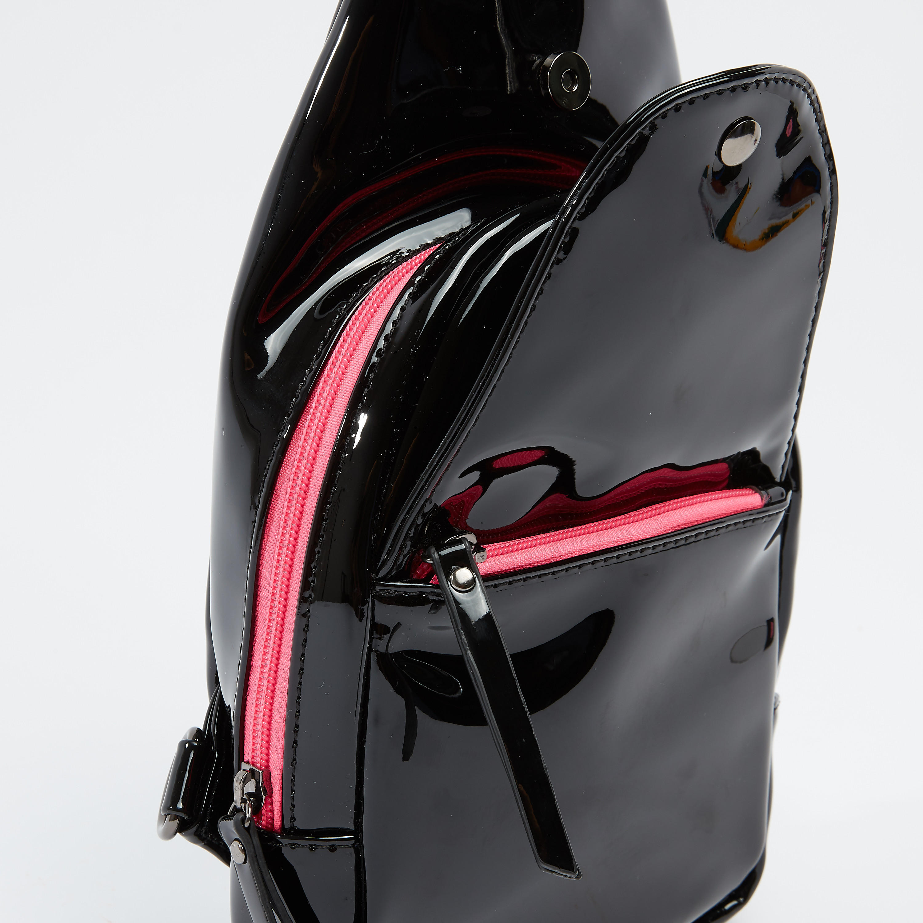 شنطة كروس بودي لامعة بحزام قابل للتعديل وسحّاب إغلاق-women-bagsandwallets-handbags-image-3