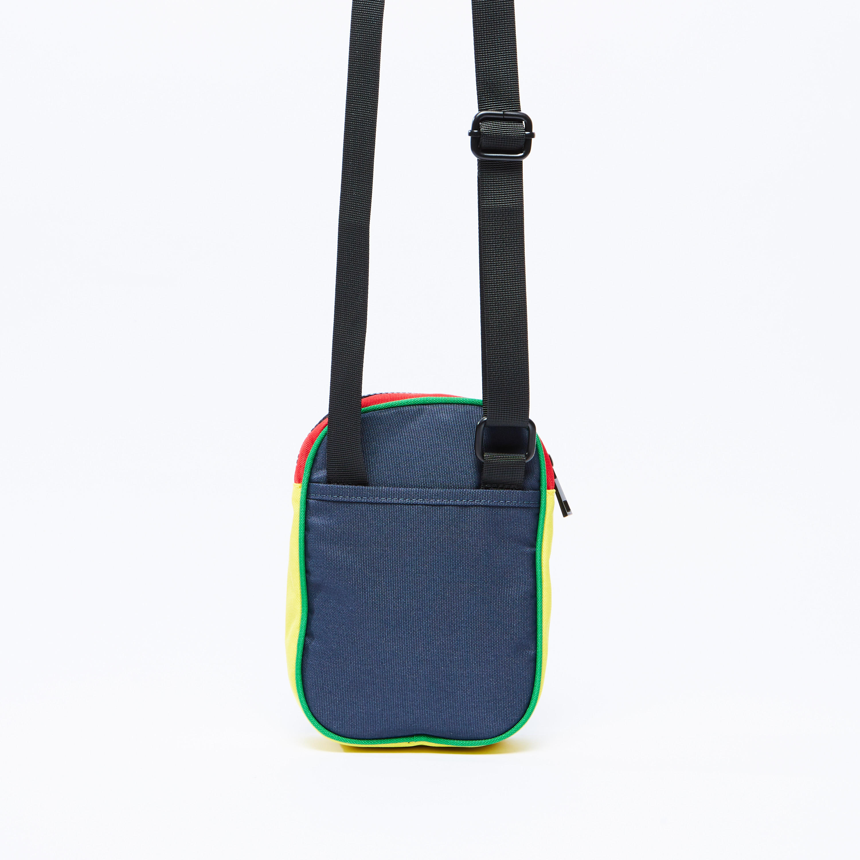 Colour Block Messenger Bag with Adjustable Strap and Zip Closure-men-bags-image-3