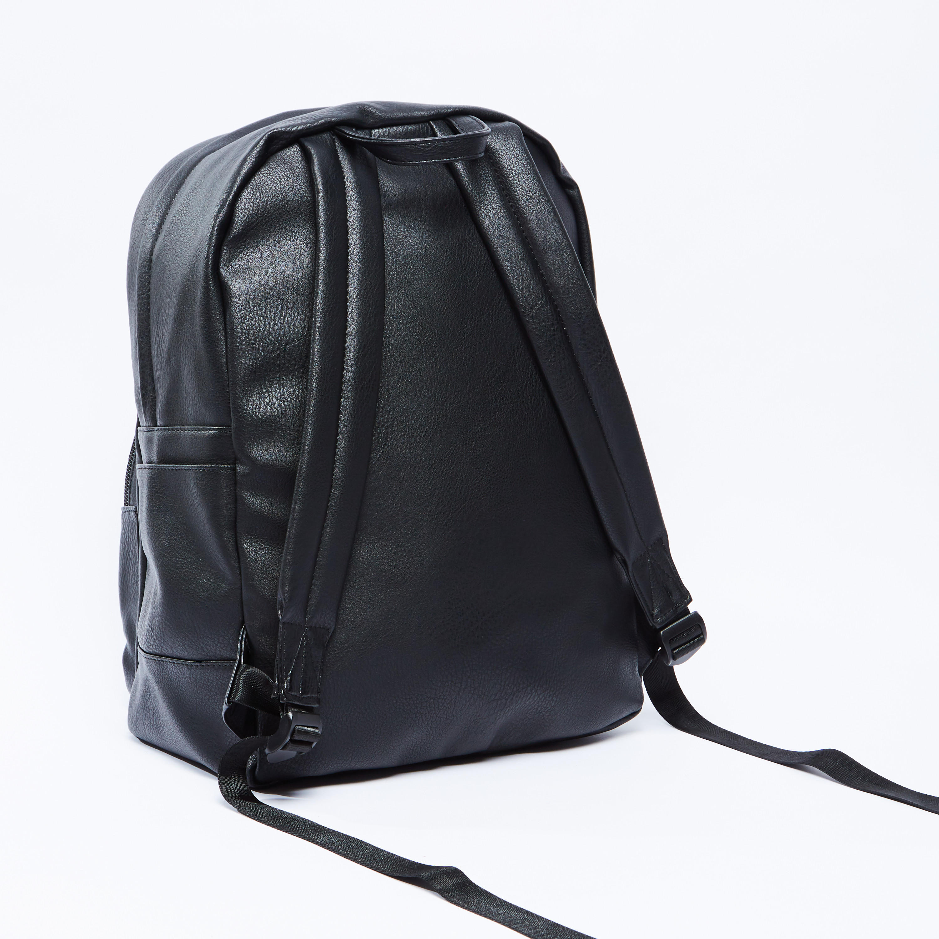 شنطة ظهر بارزة الملمس بحمّالات قابلة للتعديل-men-bags-image-2