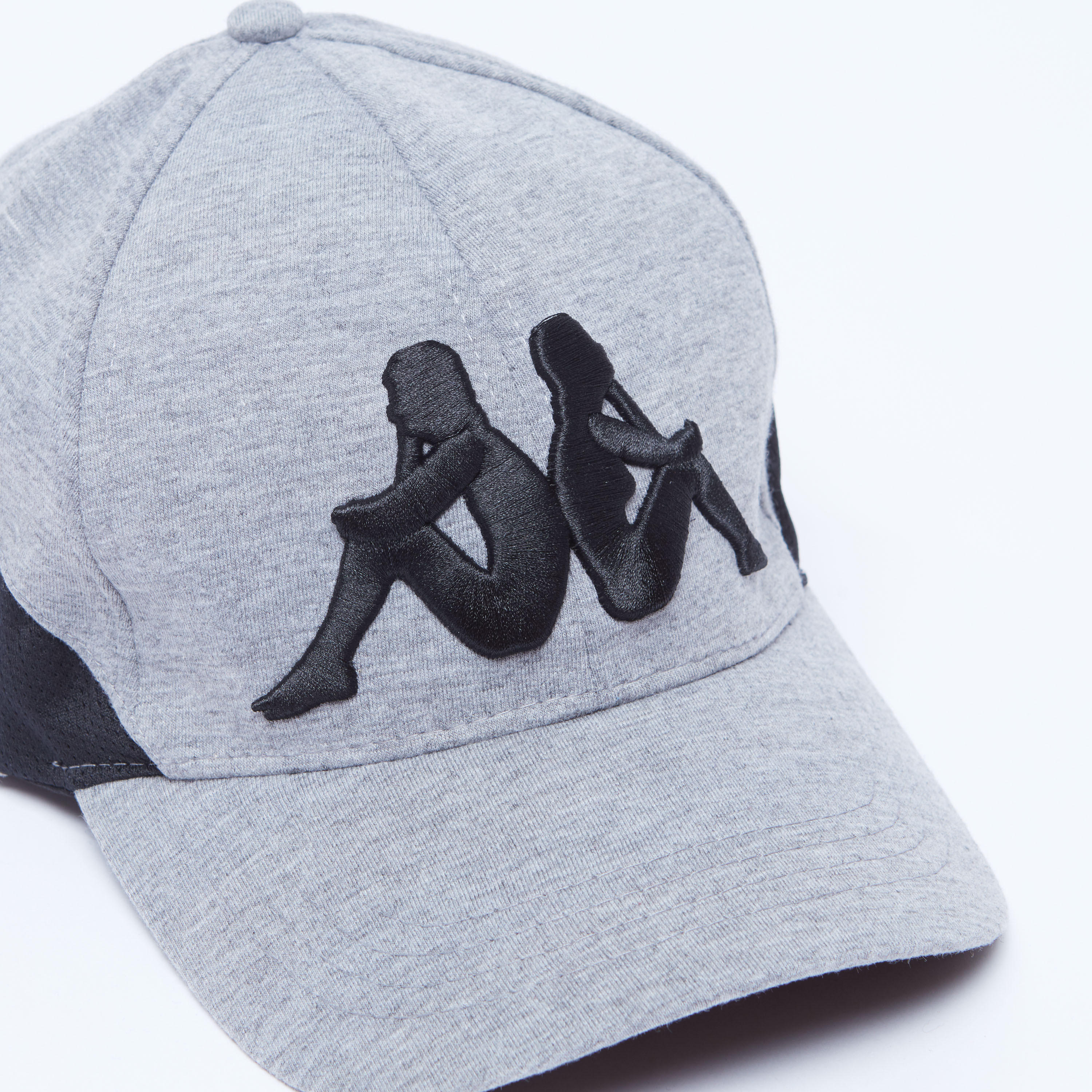 Kappa Textured Cap with Snap Closure-men-caps-image-3
