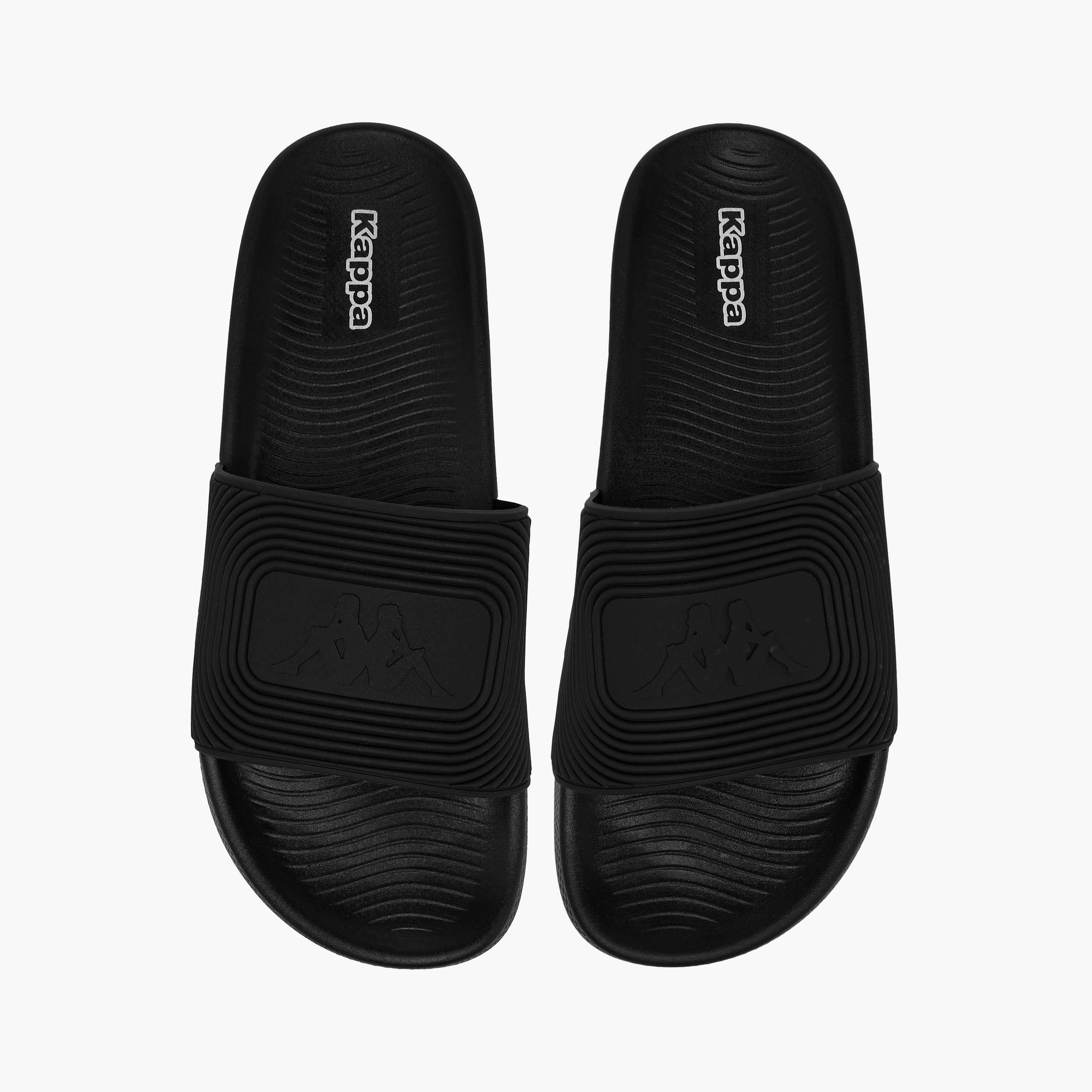 Kappa Men Logo Embossed Slides-men-shoes-flipflopsandslides-image-1