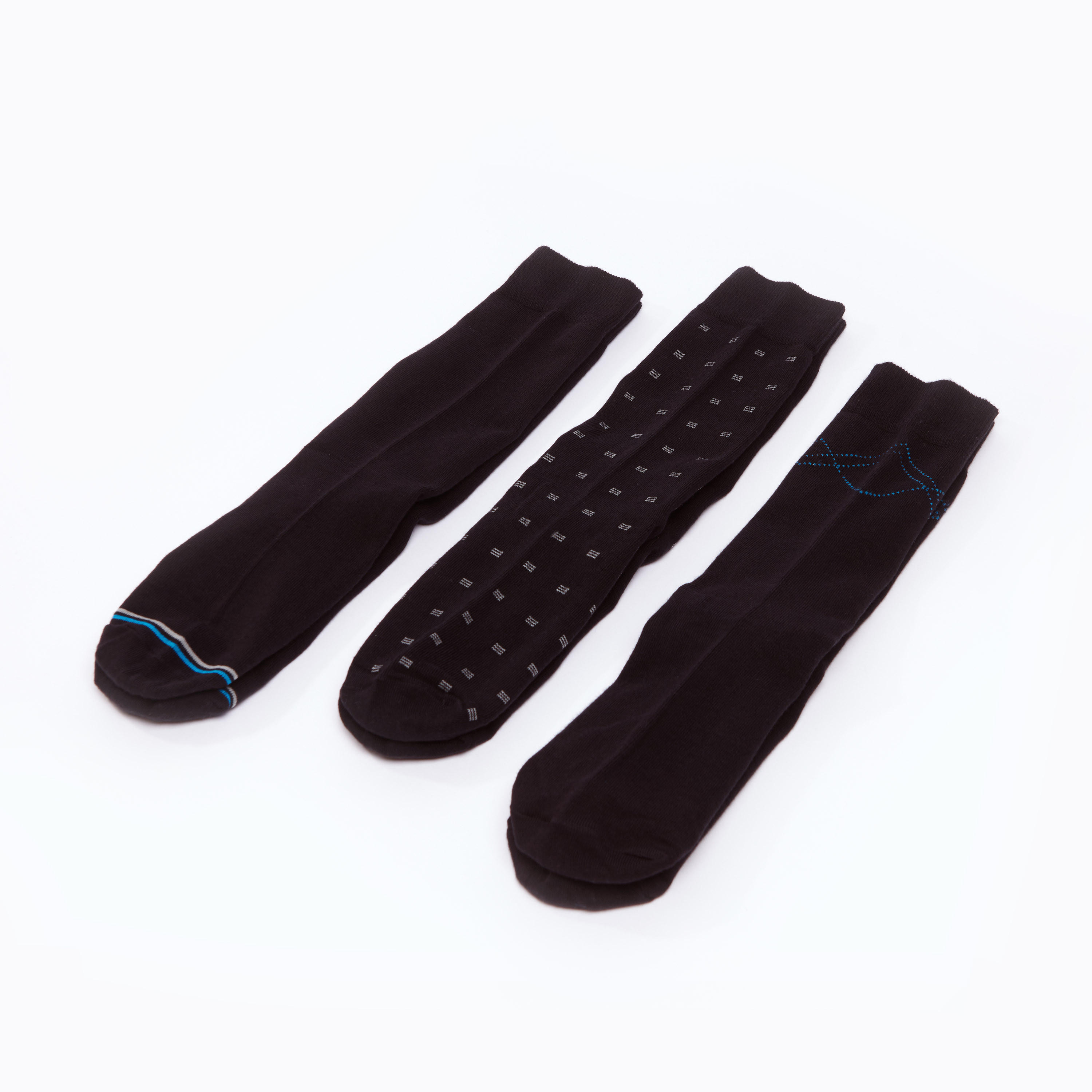 جوارب بطول ربلة الساق - طقم من 3 أزواج-men-socks-image-3