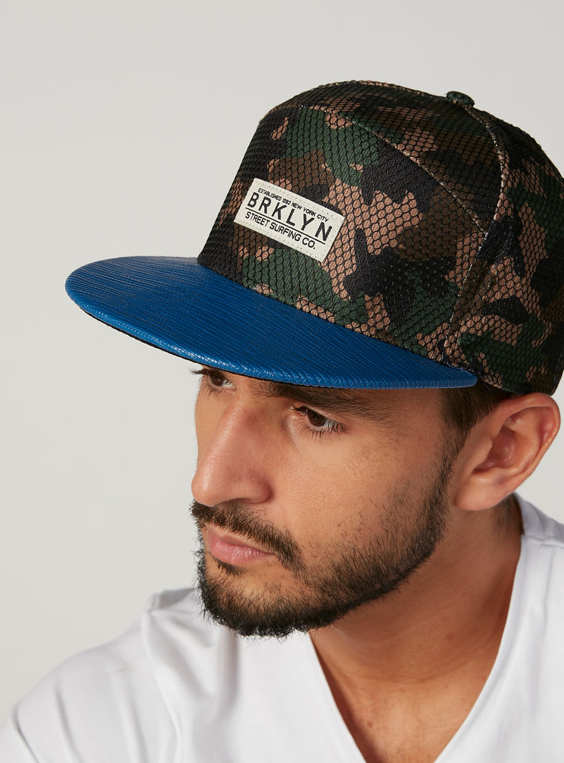 كاب بارز الملمس بزر إغلاق-men-caps-image-2