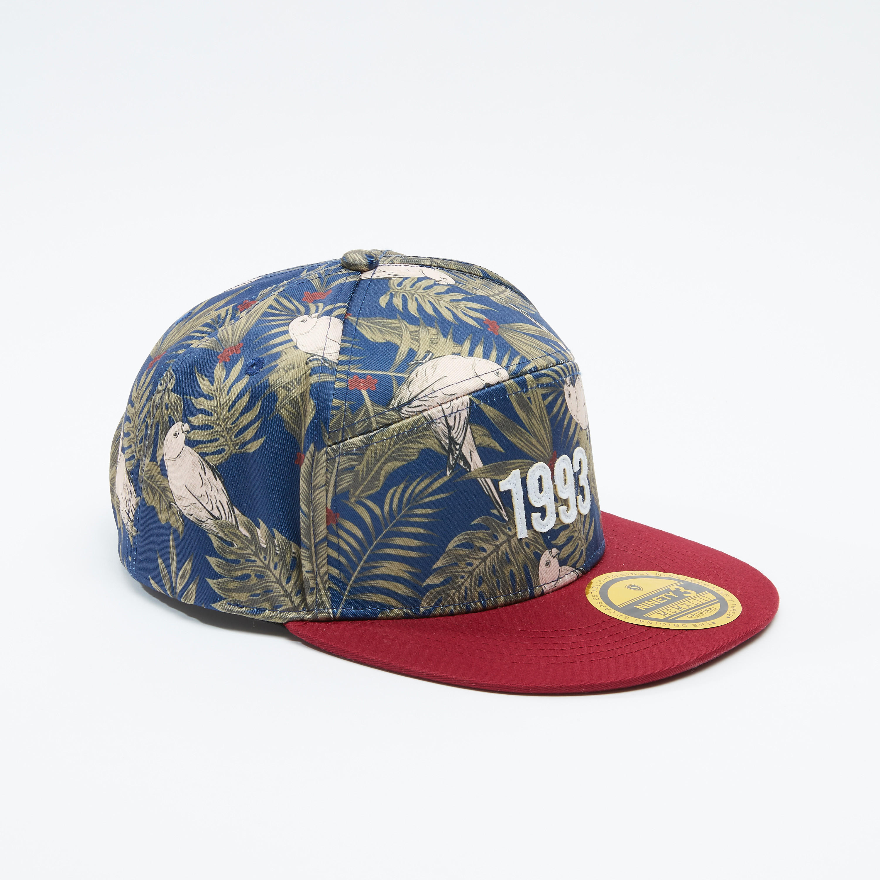 Printed Cap with Snap Closure-men-caps-image-1