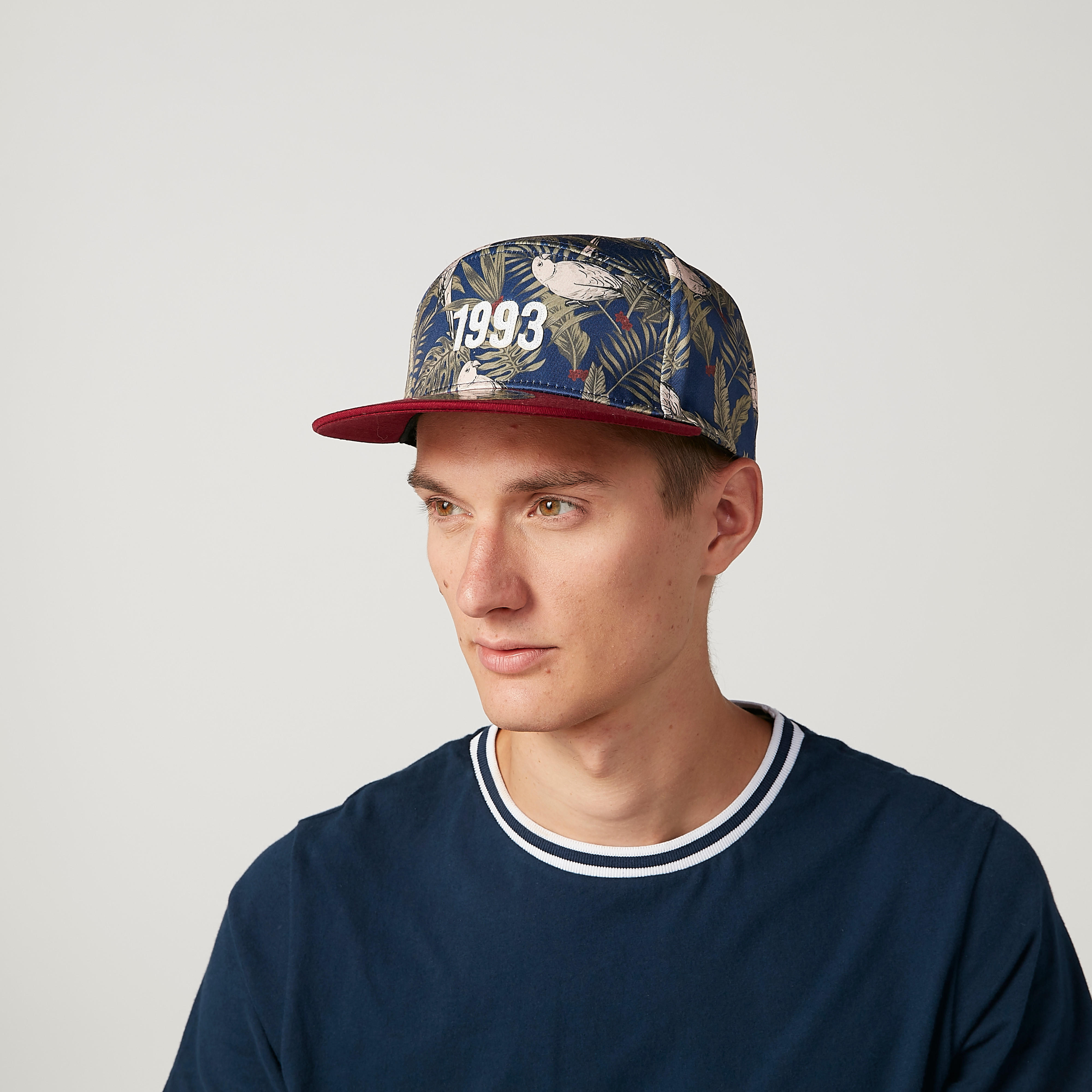 Printed Cap with Snap Closure-men-caps-image-2