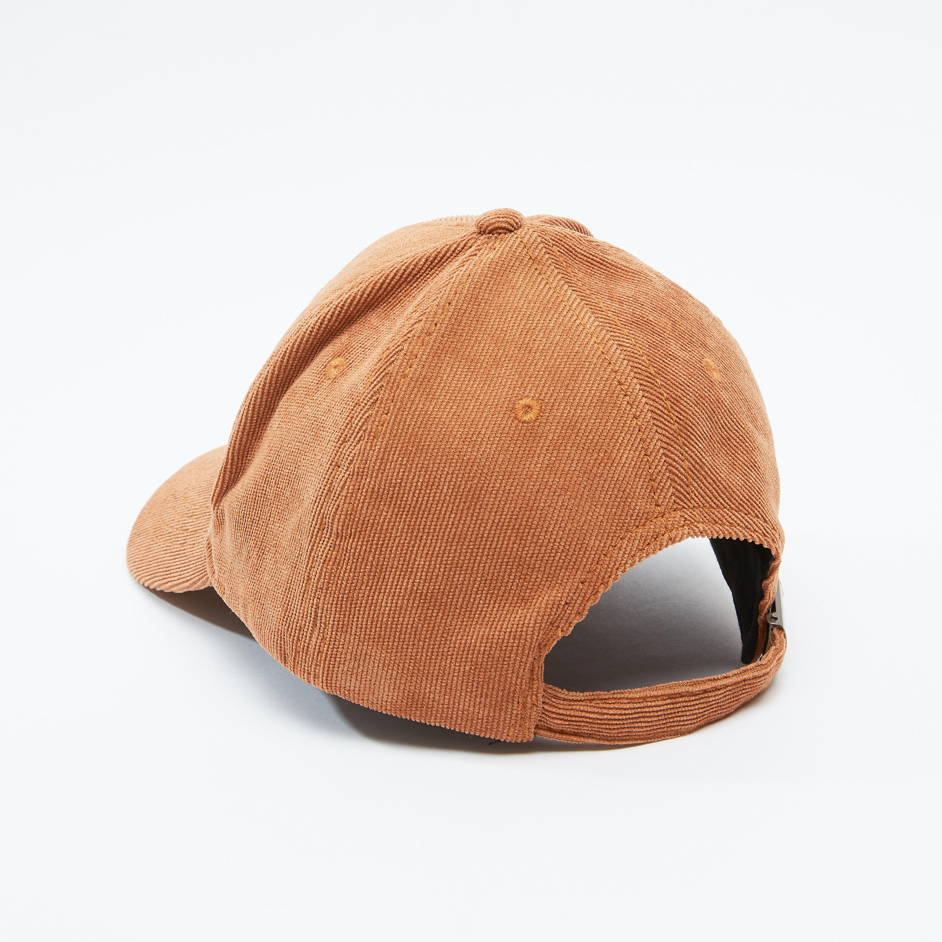 Textured Cap with Plate Buckle Closure-men-caps-image-4