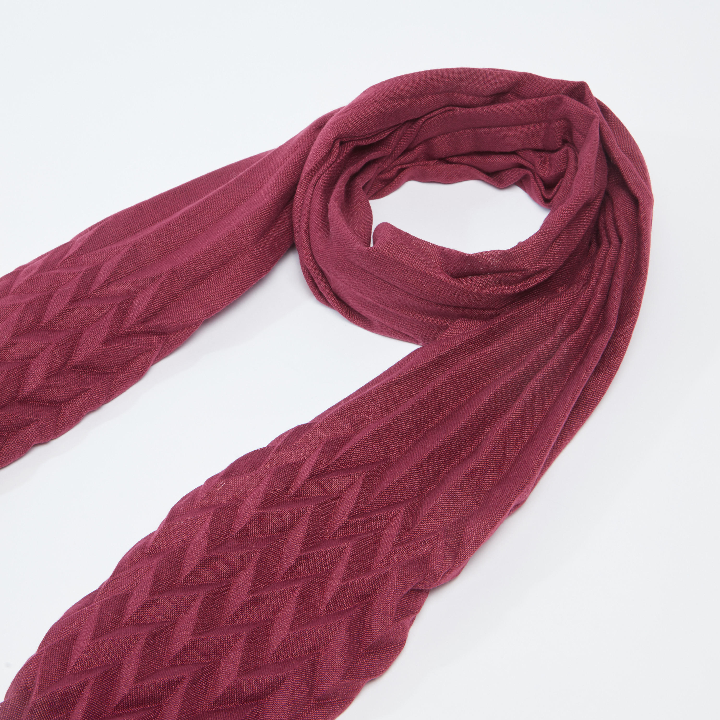 Textured Scarf with Fringes-women-clothingaccessories-scarves-image-1