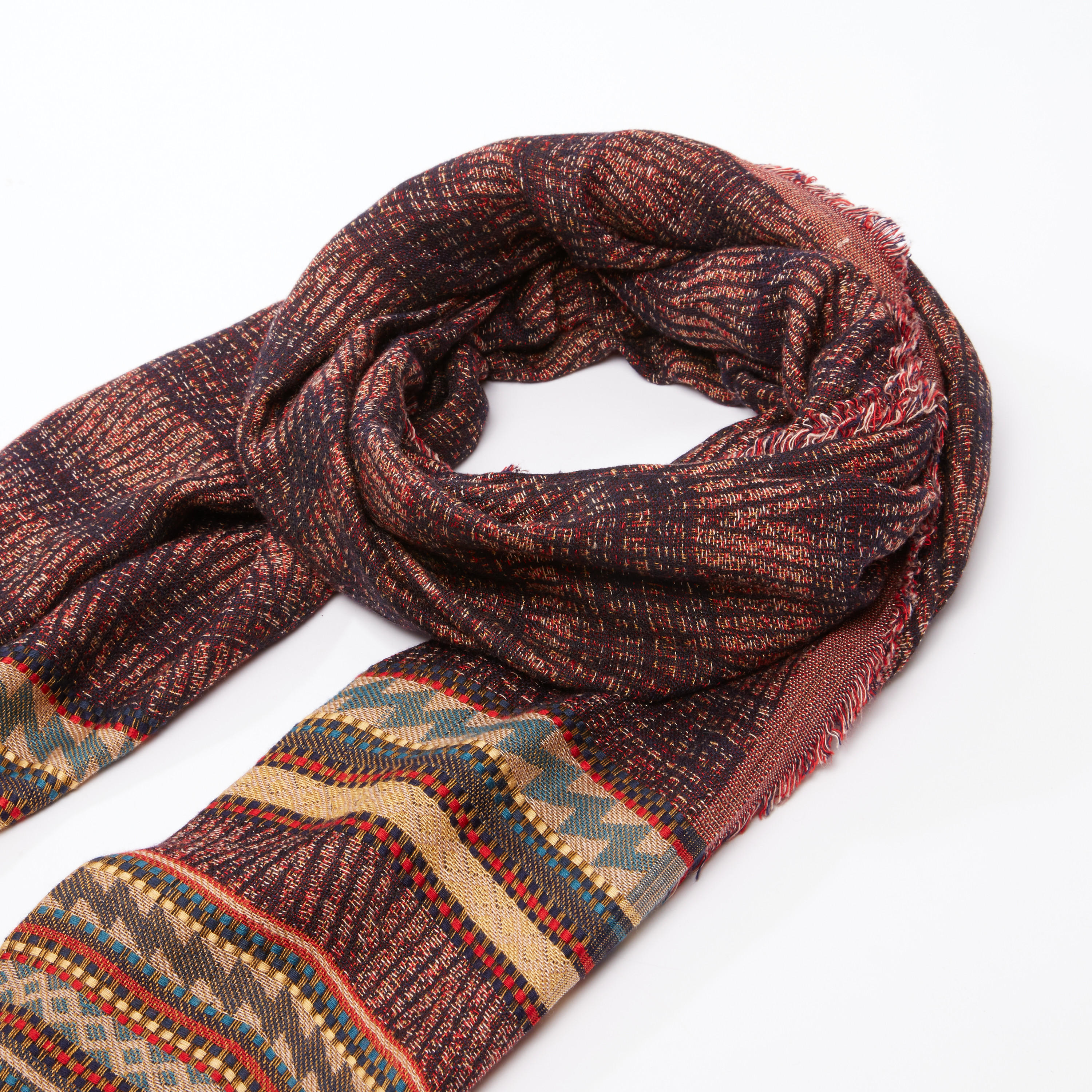 Textured Scarf with Tassels-women-clothingaccessories-scarves-image-1