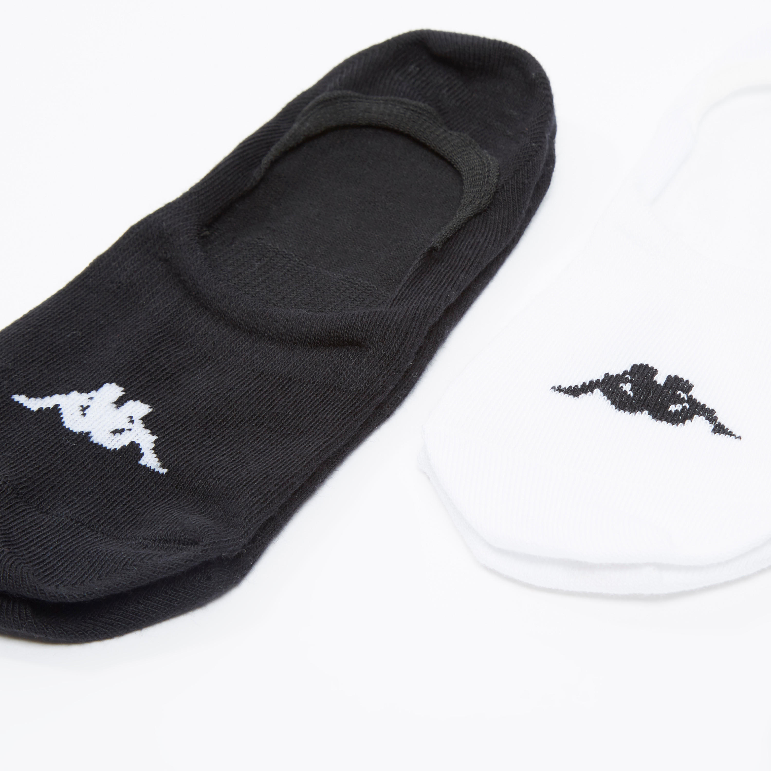 جوارب بارزة الملمس بطول الكاحل بحواف مطّاطية من كابا - طقم من 3 أزواج-men-socks-image-2