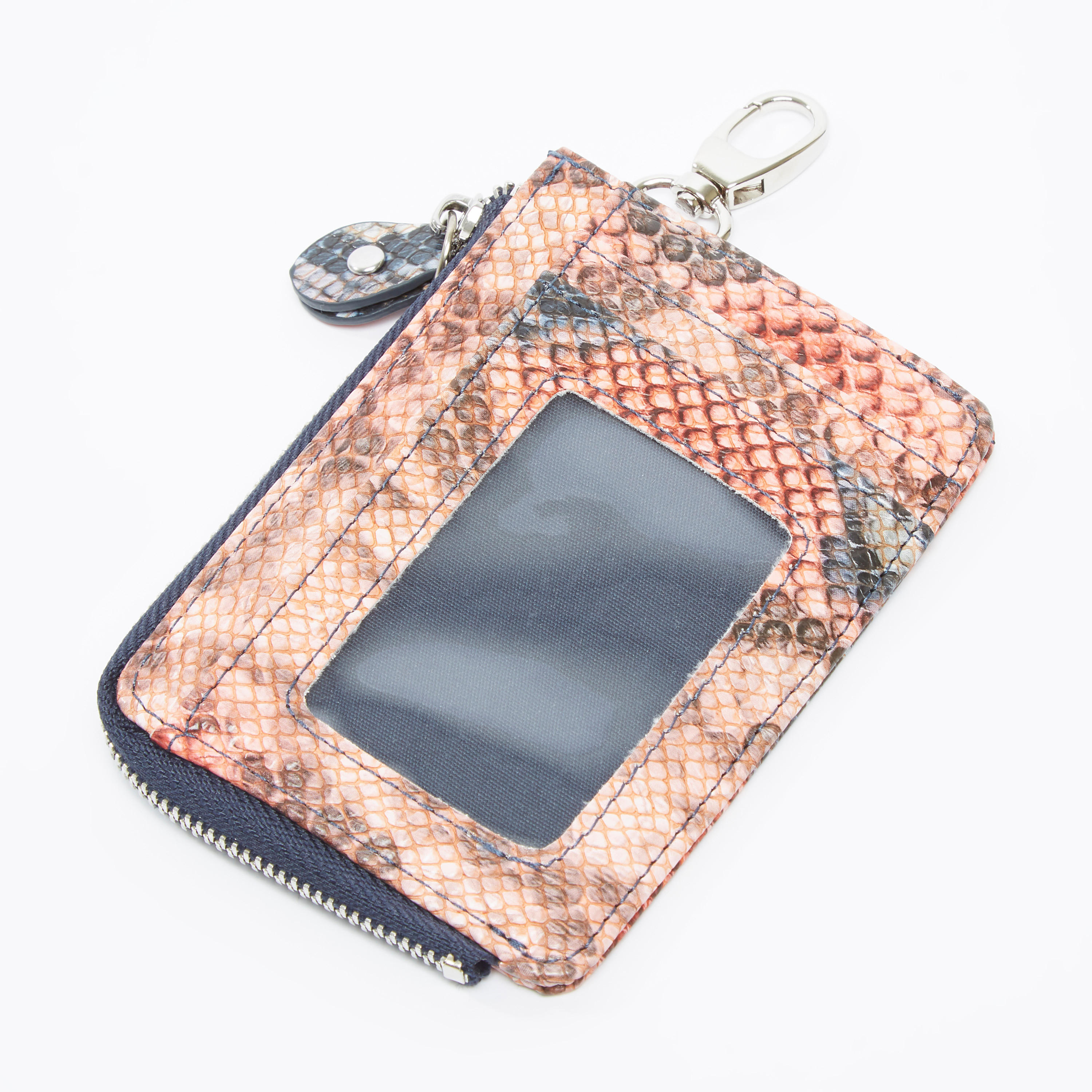 Textured Wallet with Multiple Cardholder and Zip Closure-women-bagsandwallets-wallets-image-1