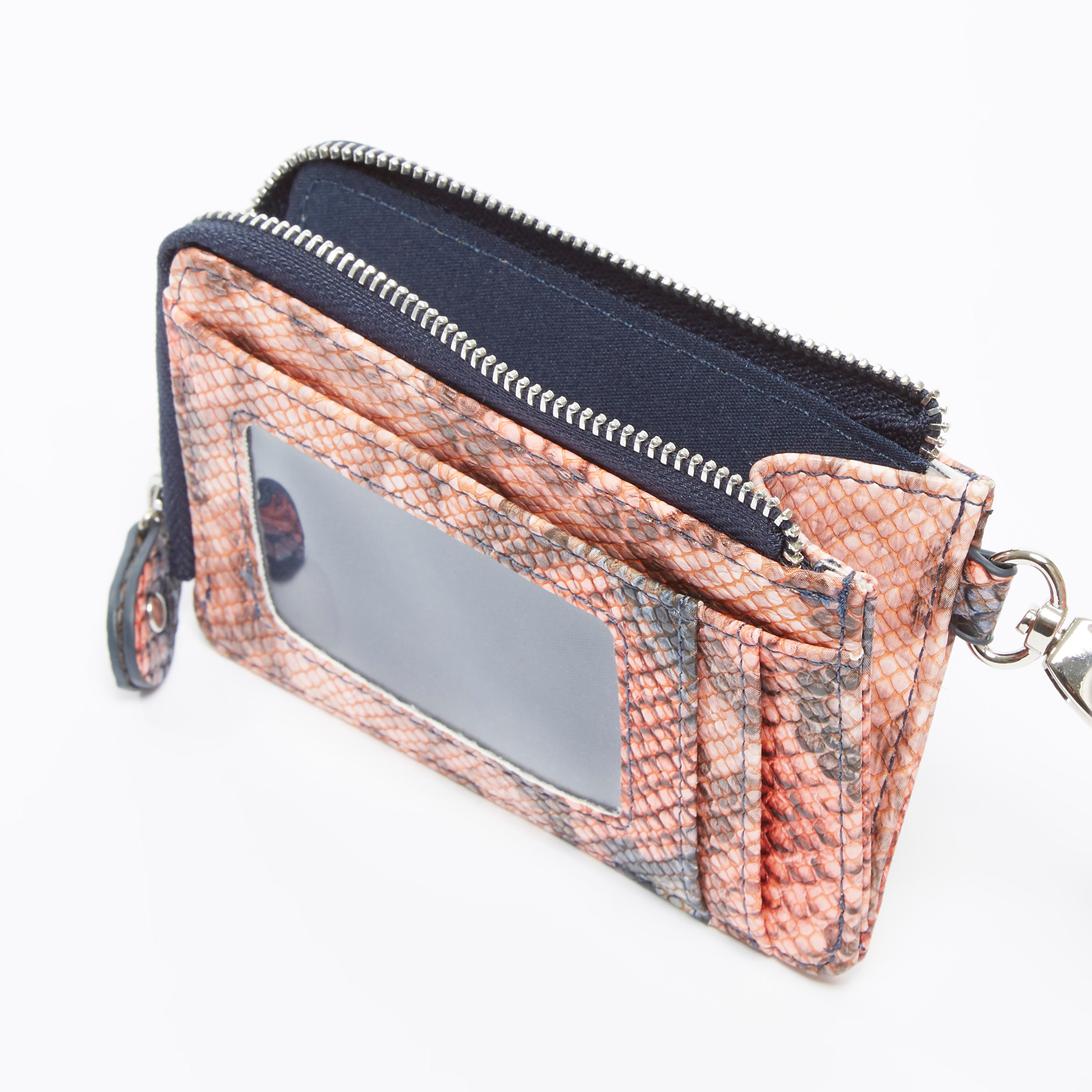 Textured Wallet with Multiple Cardholder and Zip Closure-women-bagsandwallets-wallets-image-3