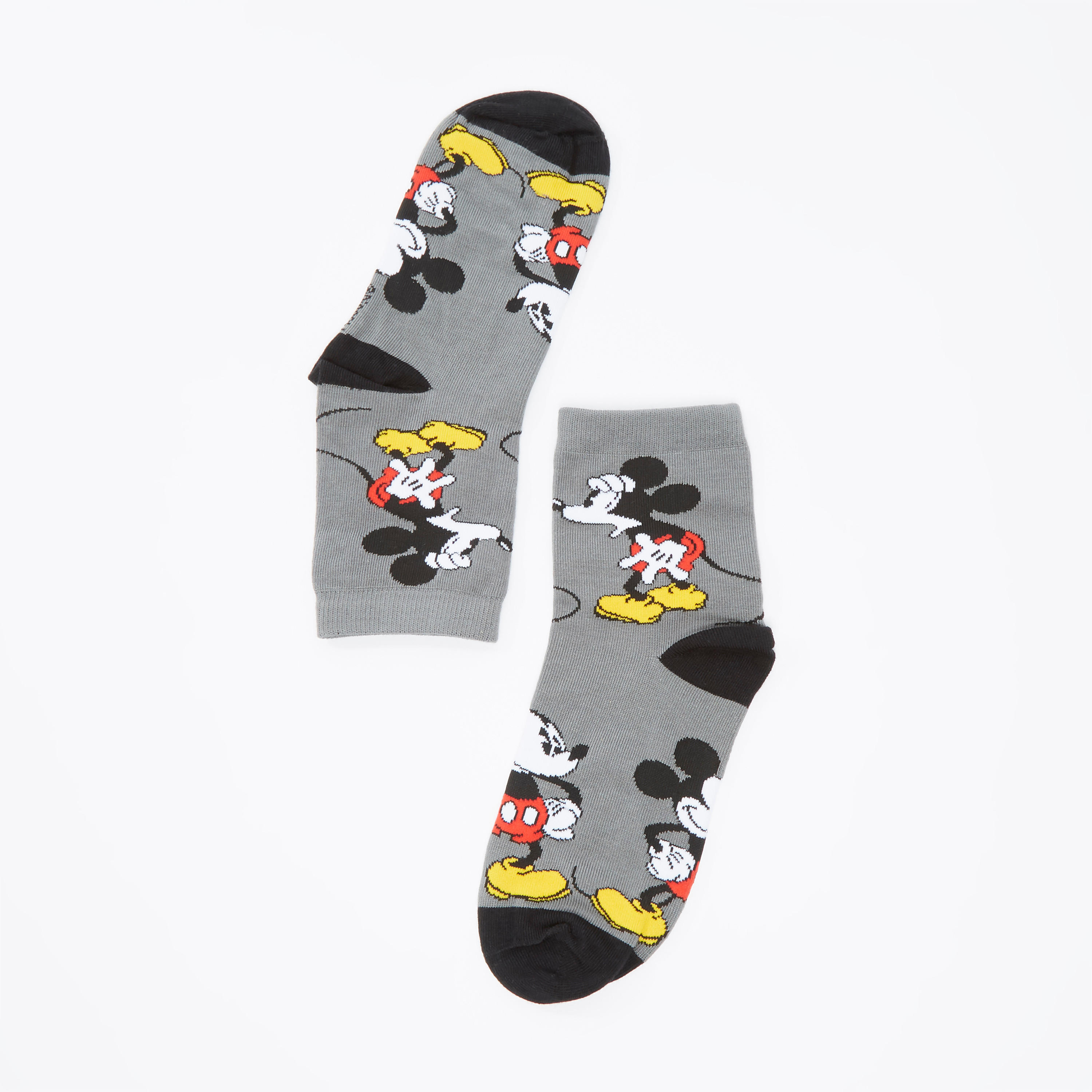 Mickey Mouse Printed Ankle Length Socks-women-socksandstockings-image-3