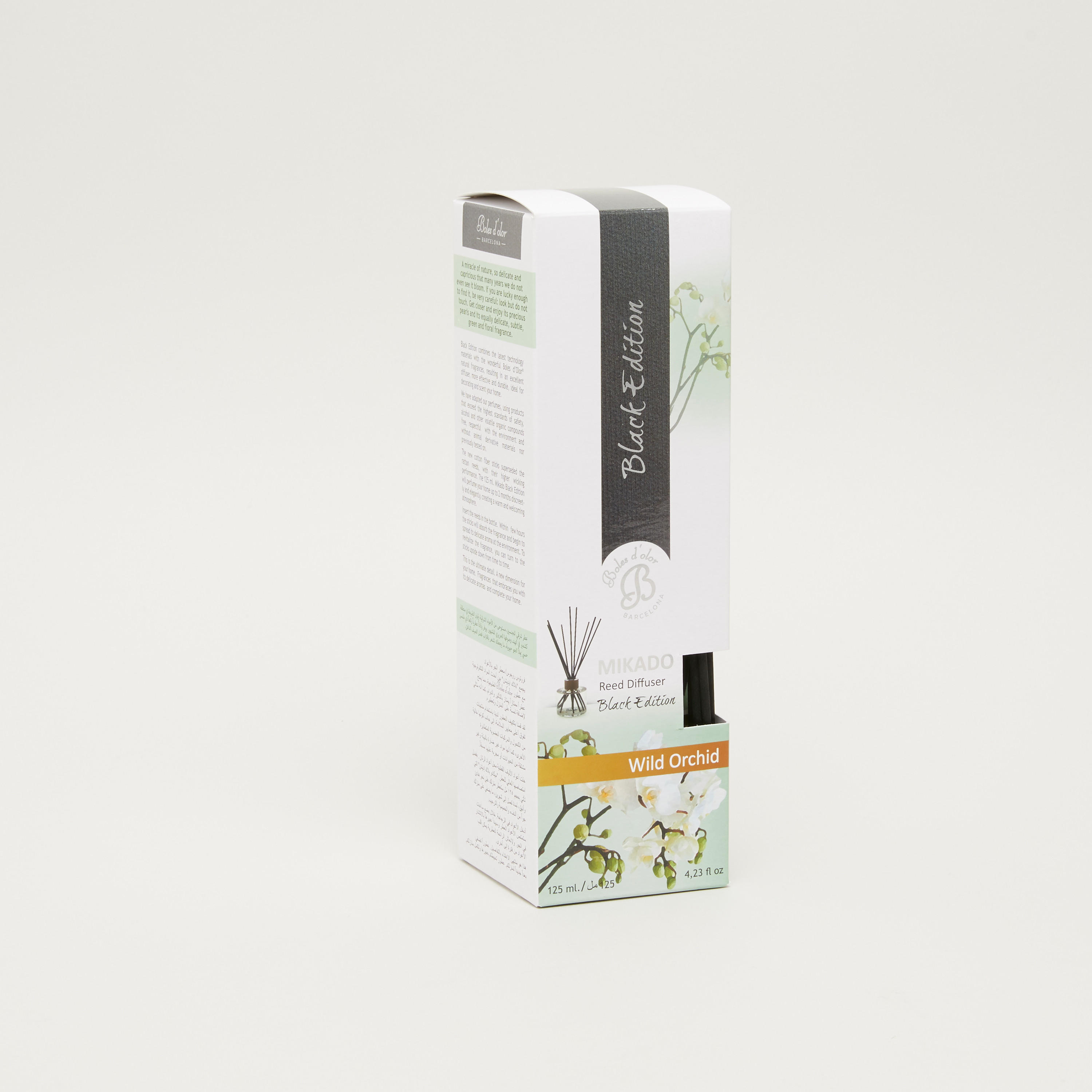 قصب موزع عطور فلور دي لوتو بلاك إيديشن ميكادو من بولز دولور - 125 مل-household-homefragrance-reeddiffusers-image-1