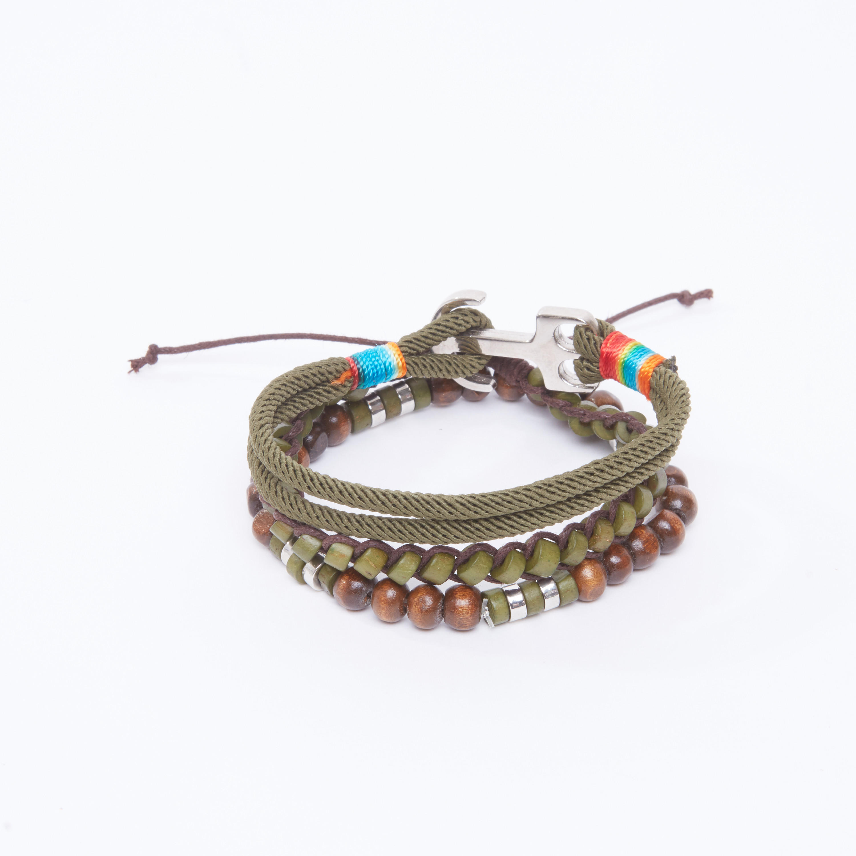 Set of 3 - Embellished Bracelets-men-watchesandjewellery-bracelets-image-1