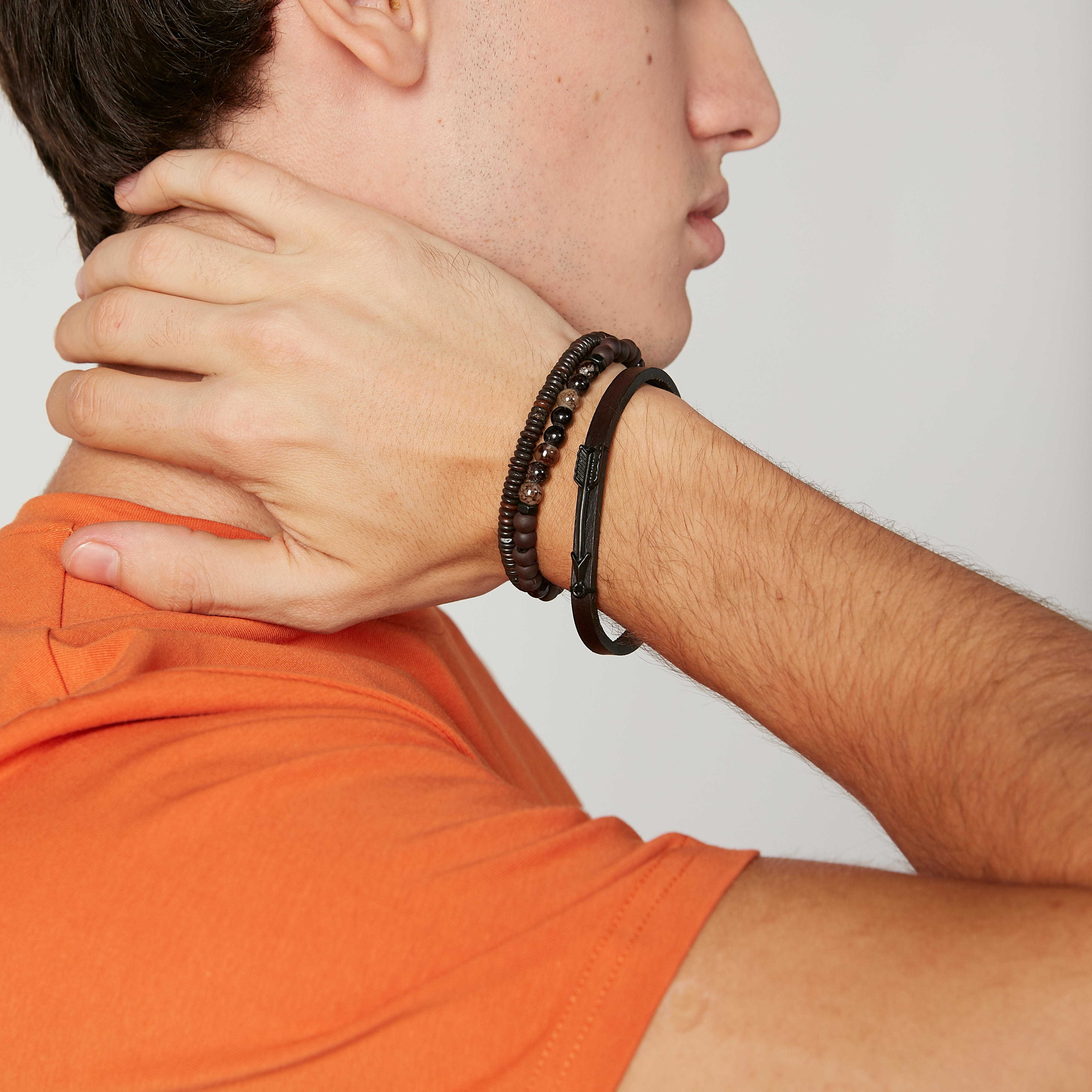 Set of 3 - Embellished Bracelet-men-watchesandjewellery-bracelets-image-2