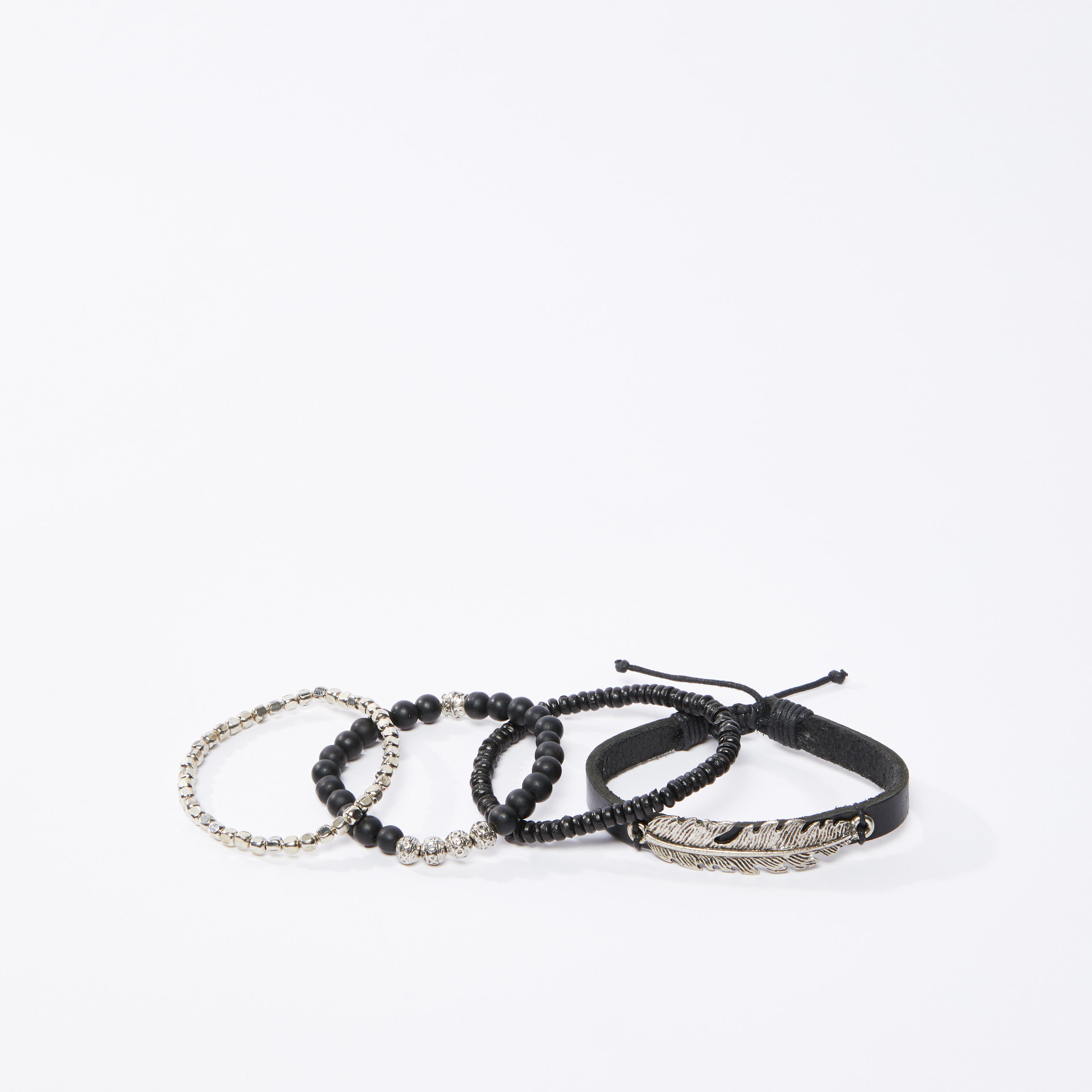 Set of 4 - Embellished Bracelet-men-watchesandjewellery-bracelets-image-3