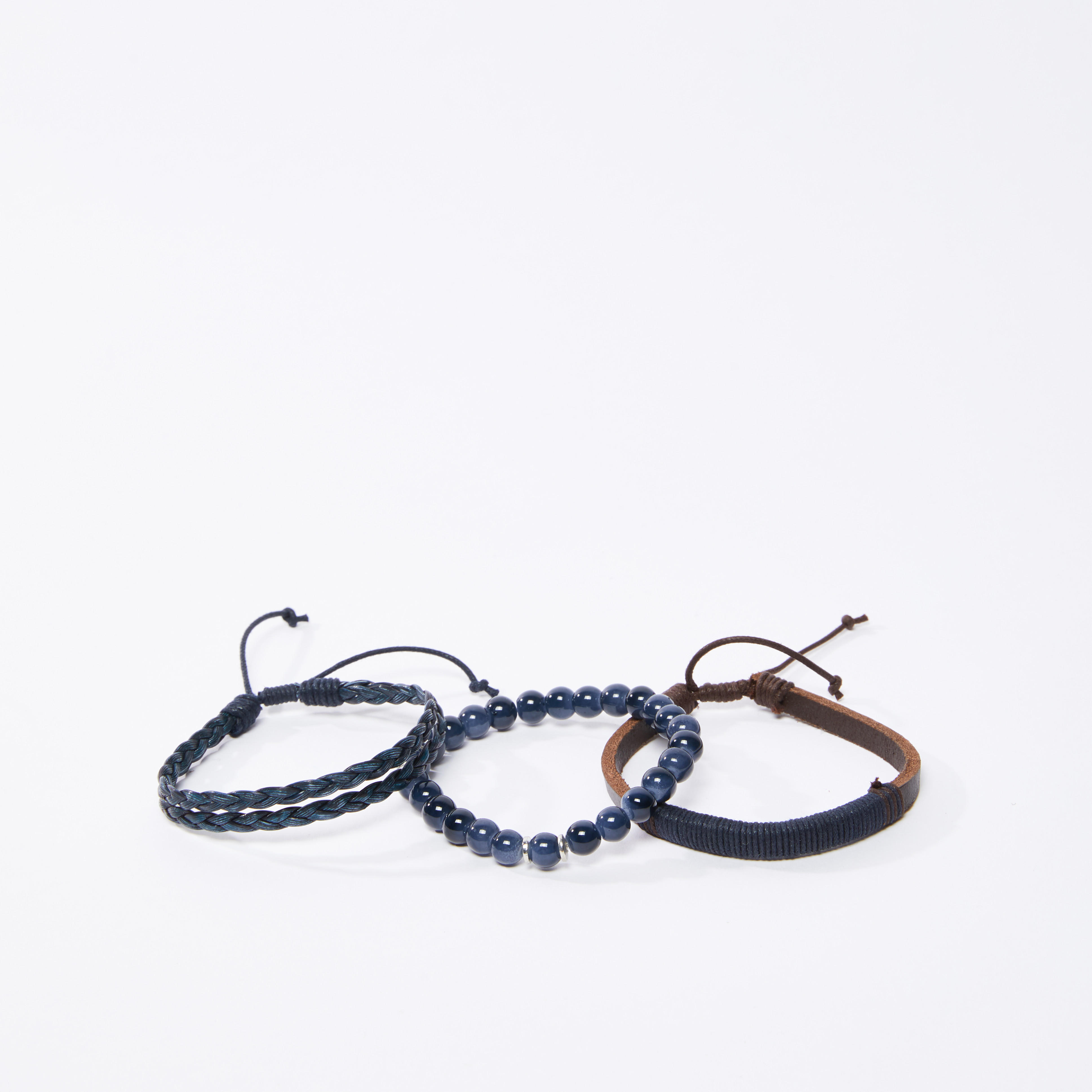 اساور مزينة - طقم من قطعتين-men-watchesandjewellery-bracelets-image-3