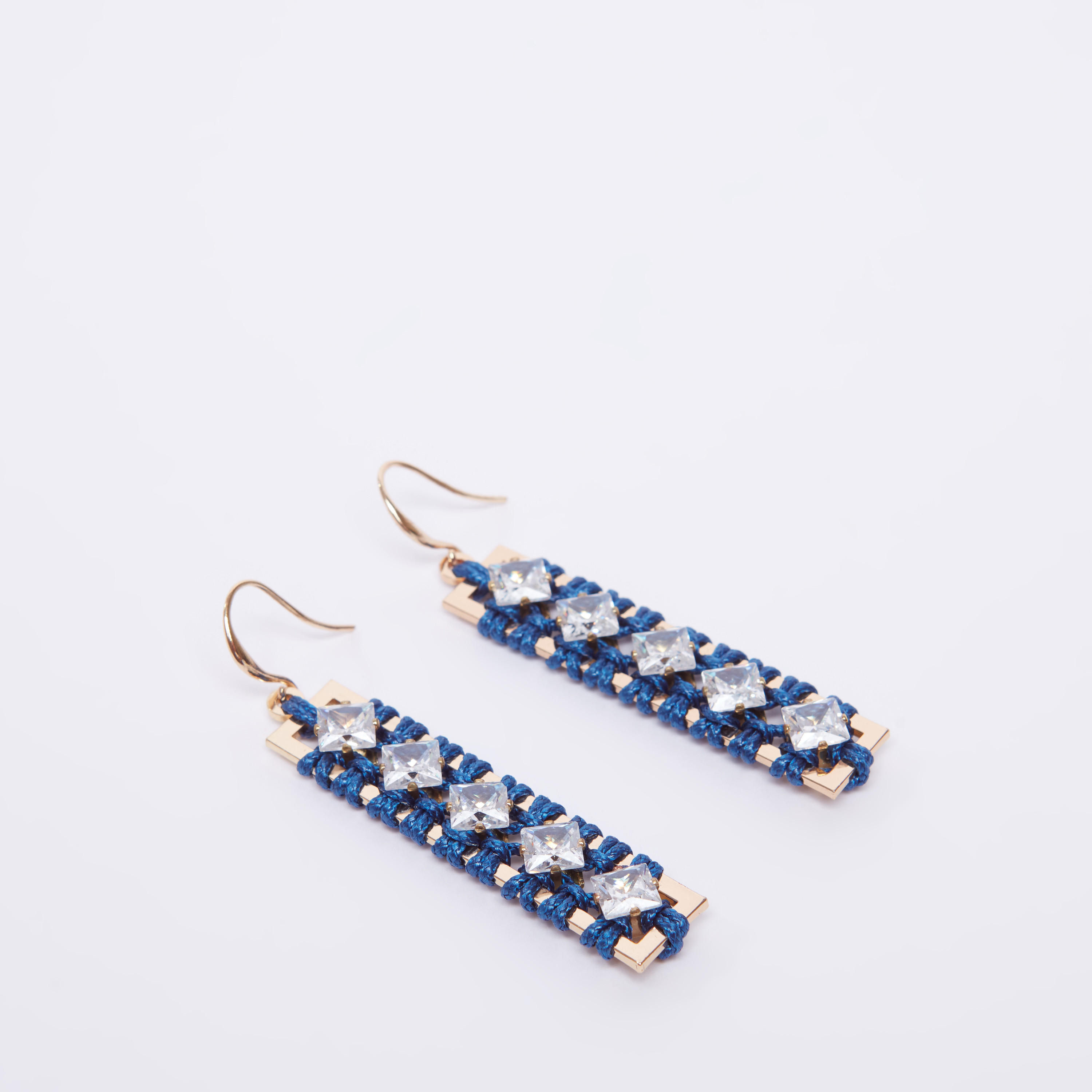 حلق مزيّن بدلاّية وخطّاف-women-watchesandjewellery-jewellery-earrings-image-2