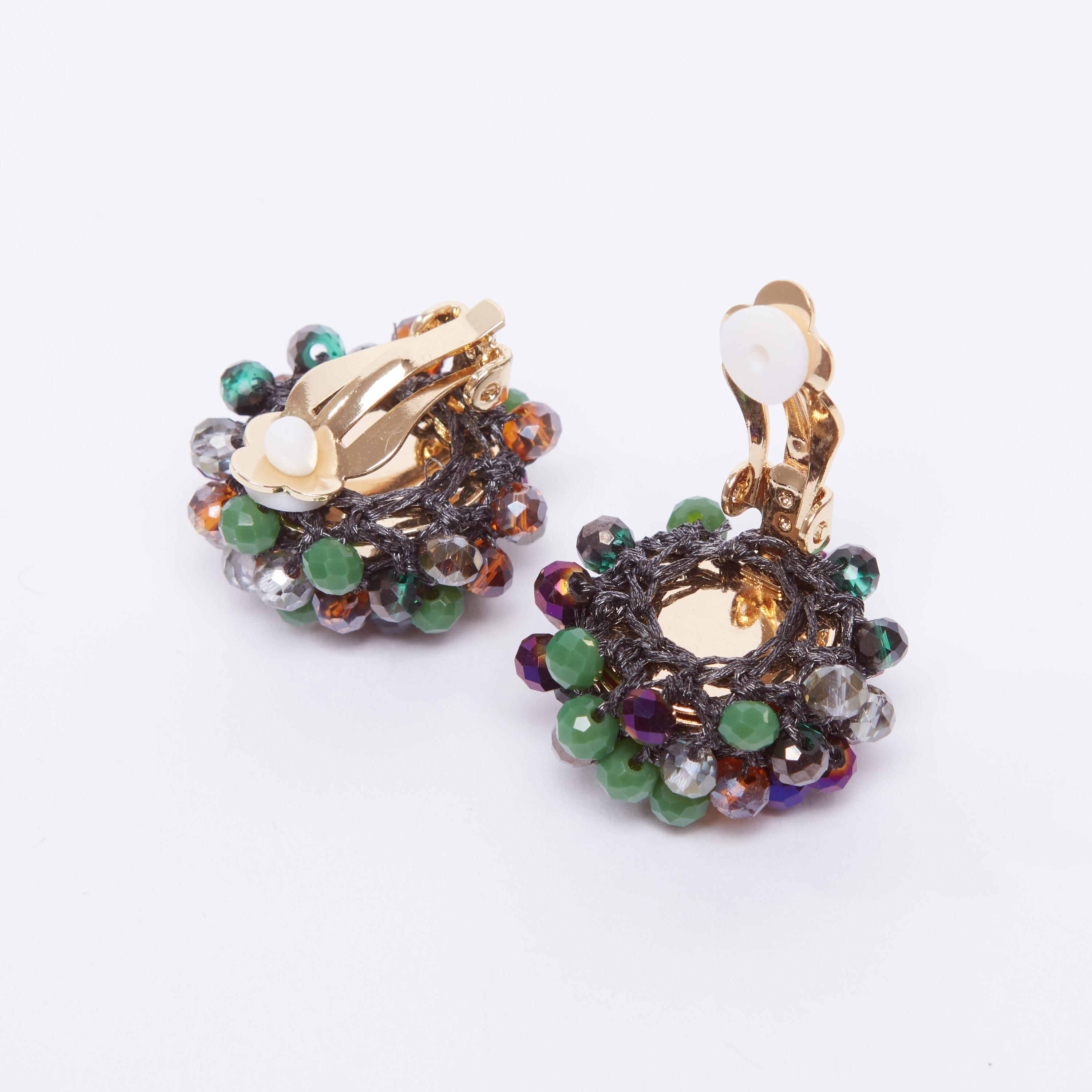 Embellished Ear Cuffs with Lever Clasp-women-watchesandjewellery-jewellery-earrings-image-3