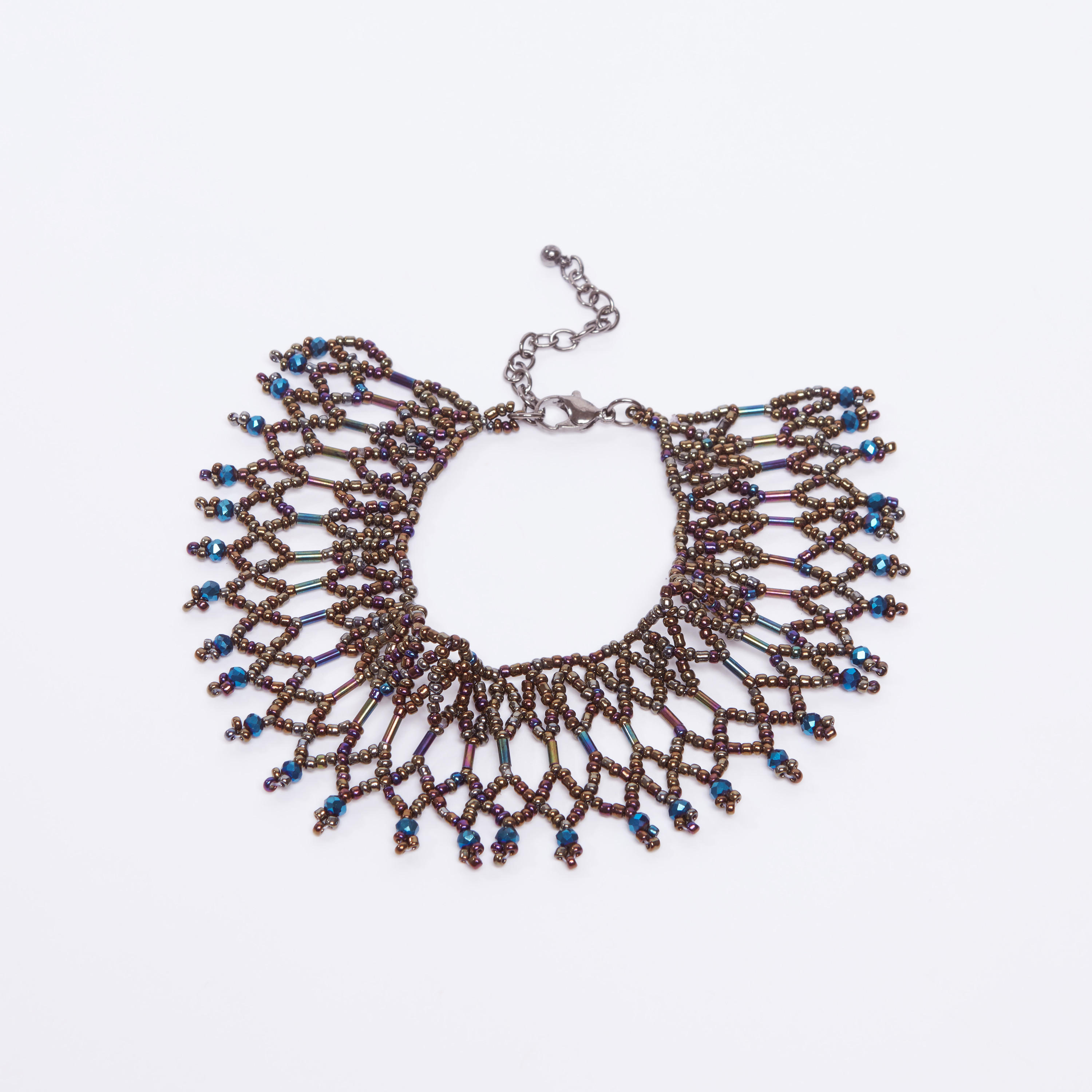 سوار مزيّن بالخرز مع قلادة-women-watchesandjewellery-jewellery-jewellerysets-image-2