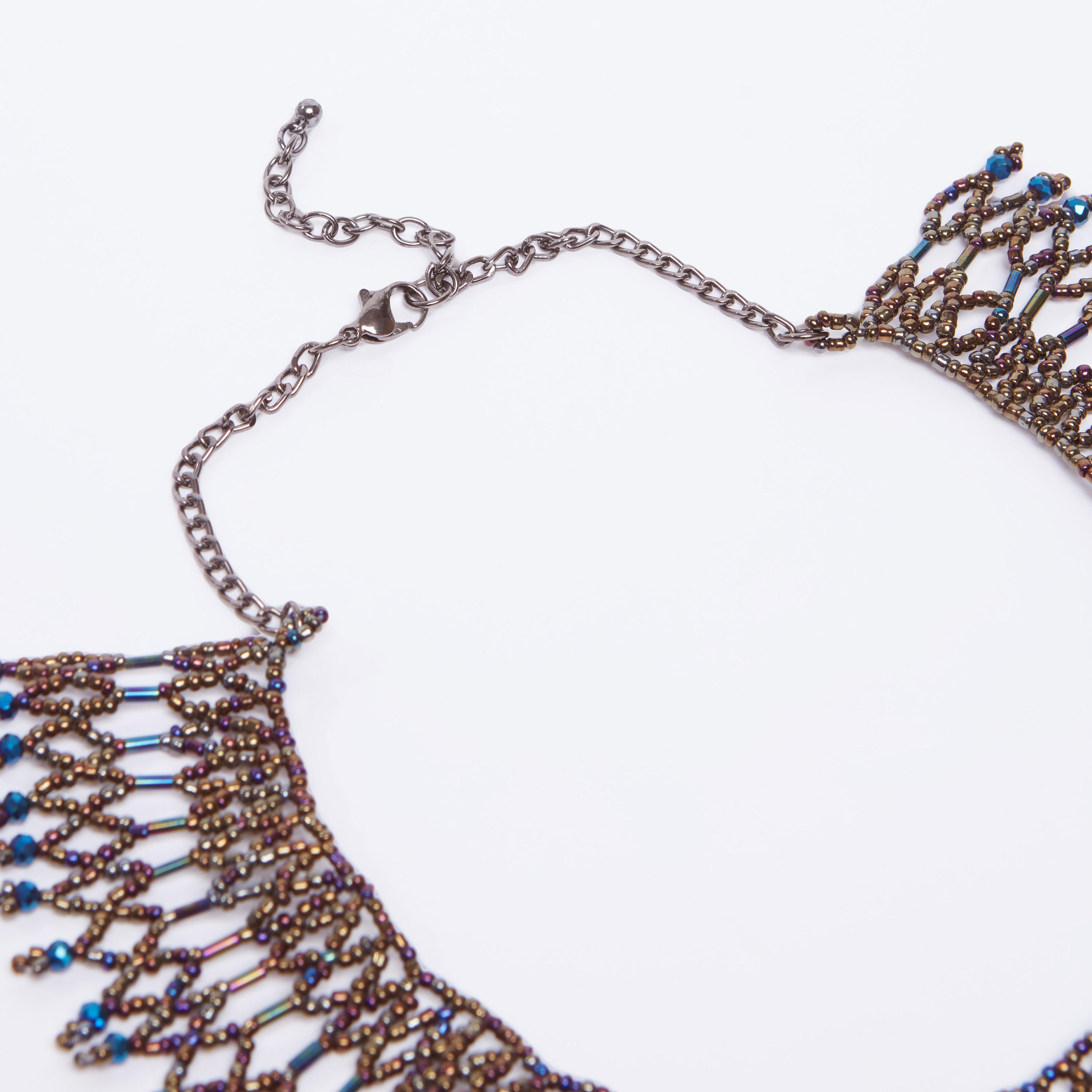 سوار مزيّن بالخرز مع قلادة-women-watchesandjewellery-jewellery-jewellerysets-image-1