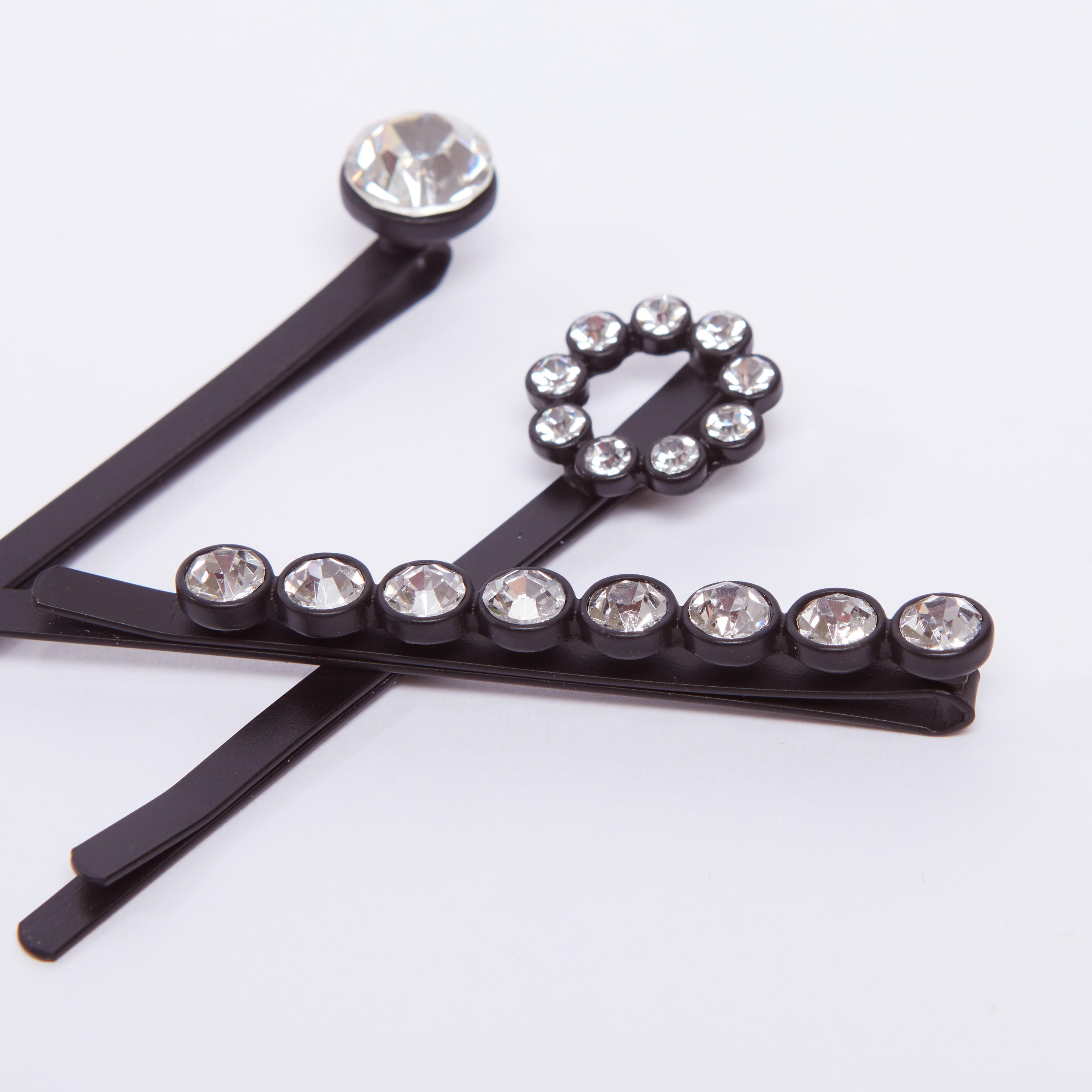 دبابيس شعر مرصّعة - طقم من 3 قطع-women-hairaccessories-image-3
