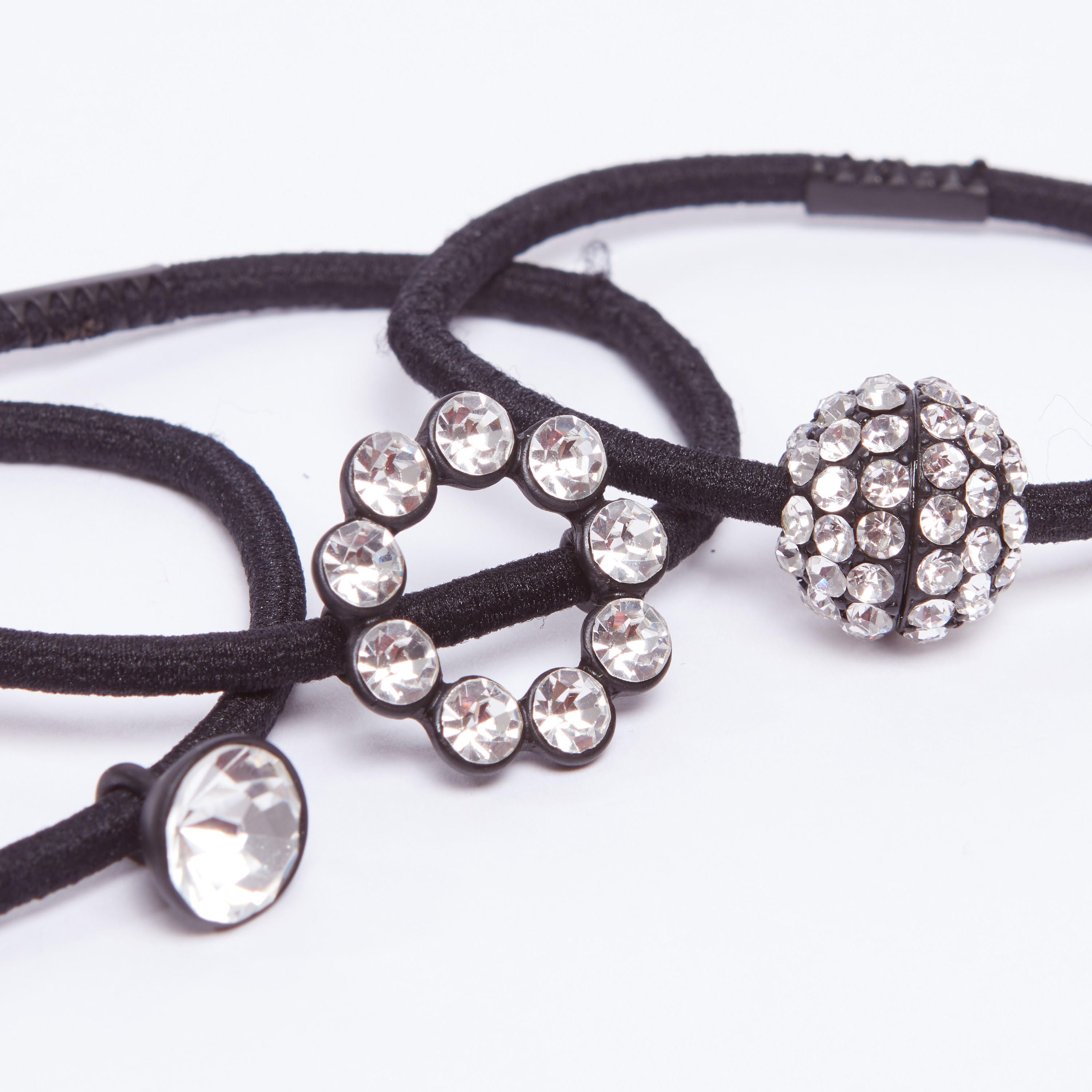 ربطة شعر بتفاصيل مرصّعة - طقم من 3 قطع-women-hairaccessories-image-4