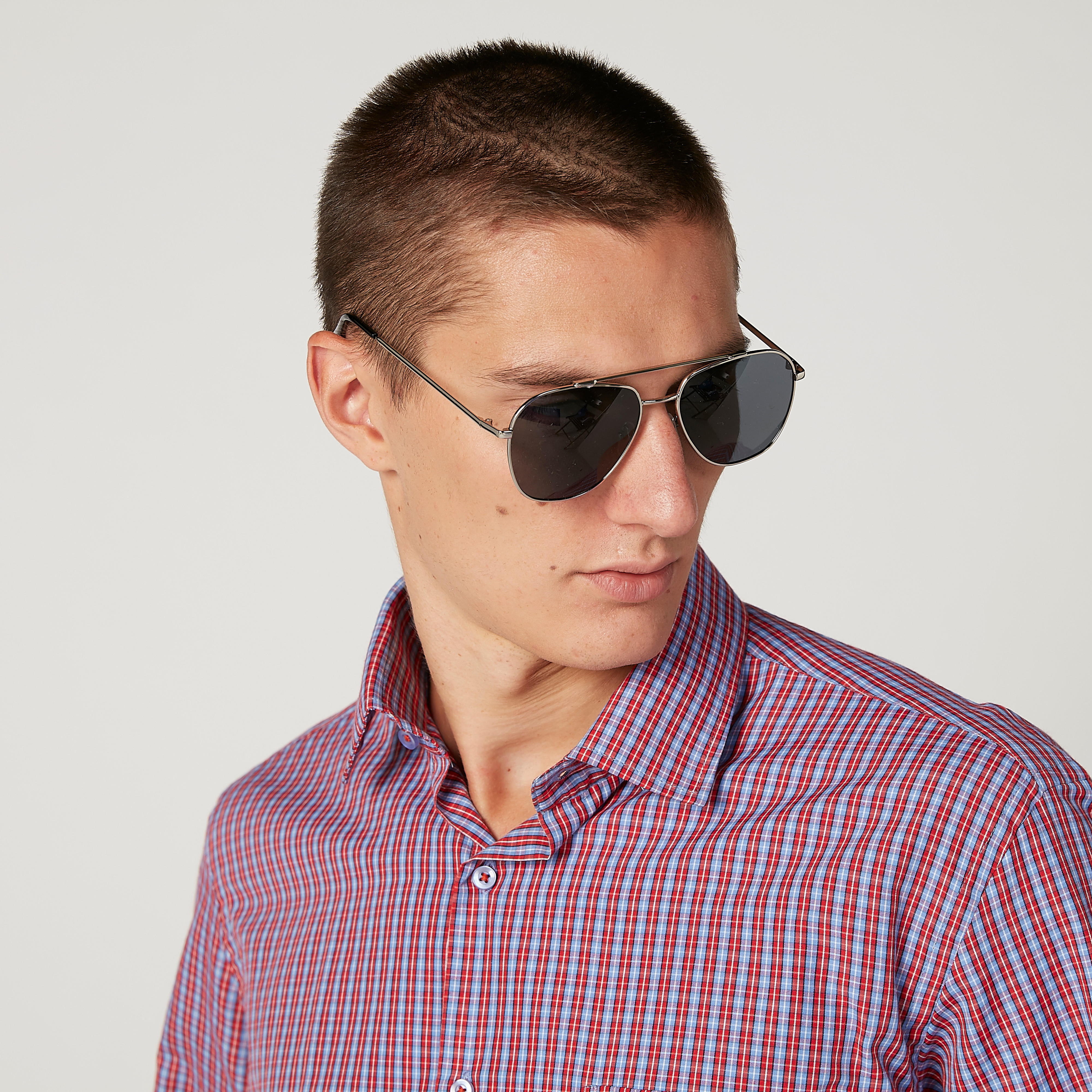 نظّارة شمسية أفياتور بإطار كامل ووسادات أنف-men-sunglasses-image-2
